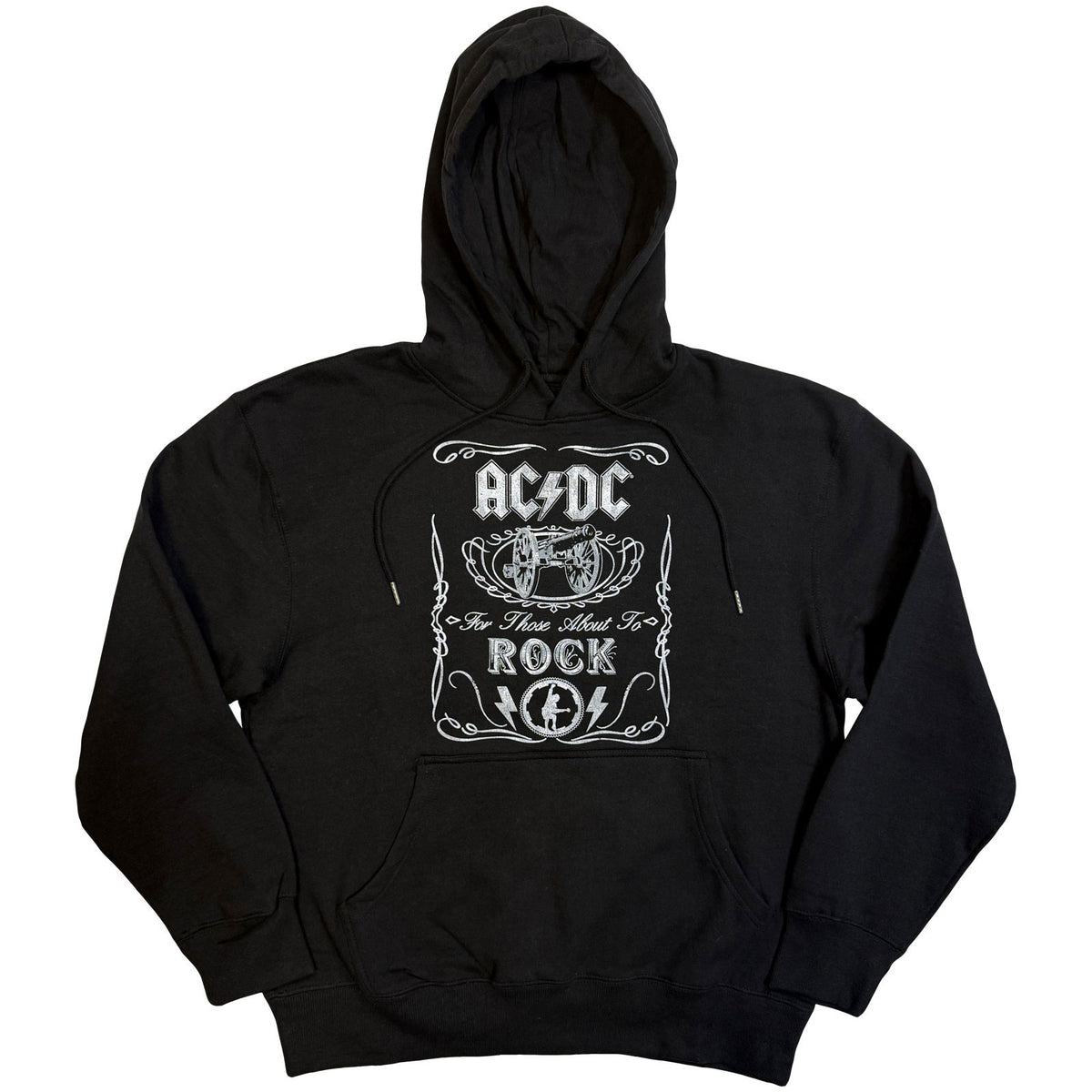 AC/DC - CANNON SWIG - Pullover Hoodie Black