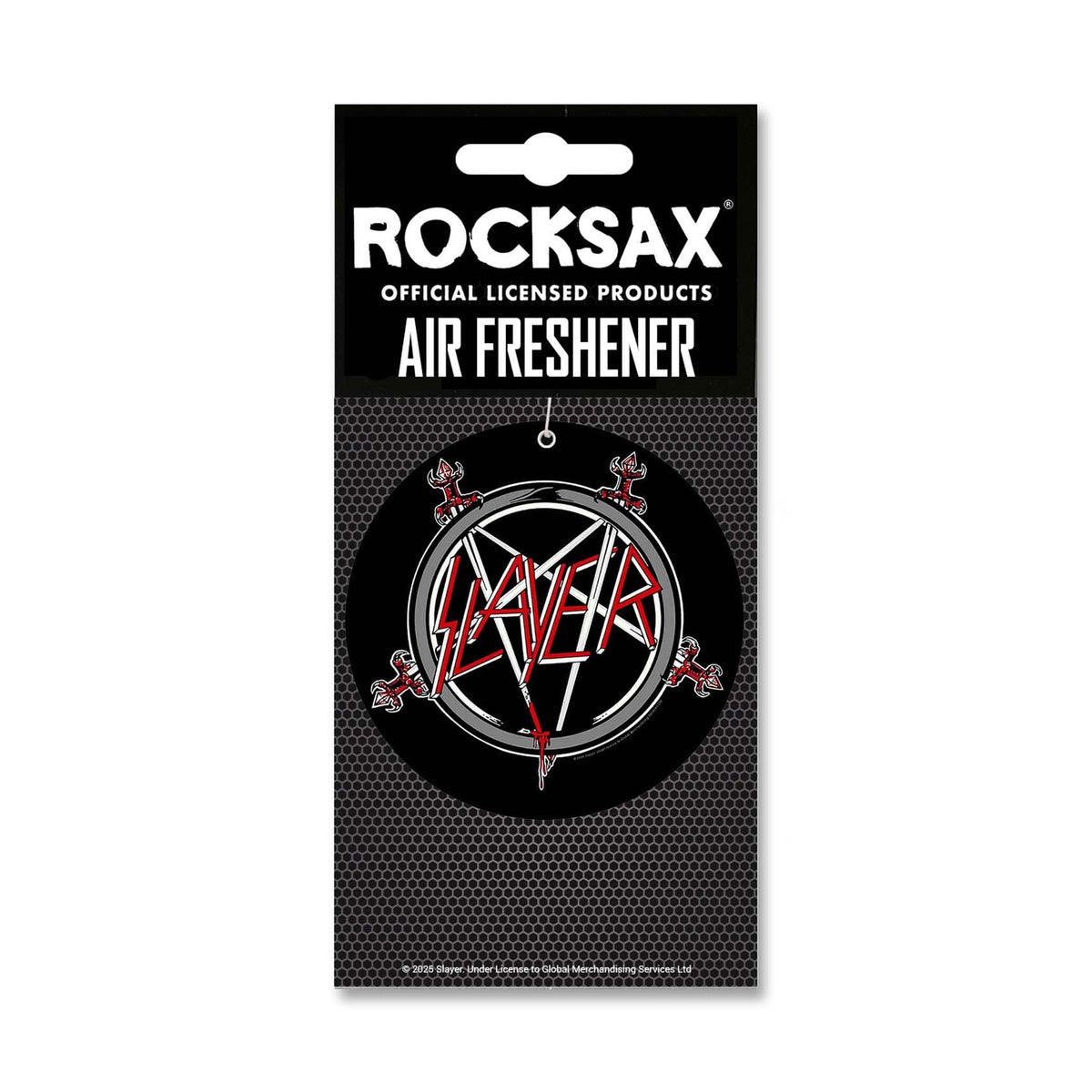 Rocksax Slayer Air Freshener - Pentagram