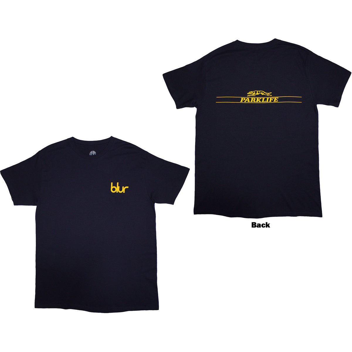 BLUR - PARKLIFE BACK - T-Shirt Blue