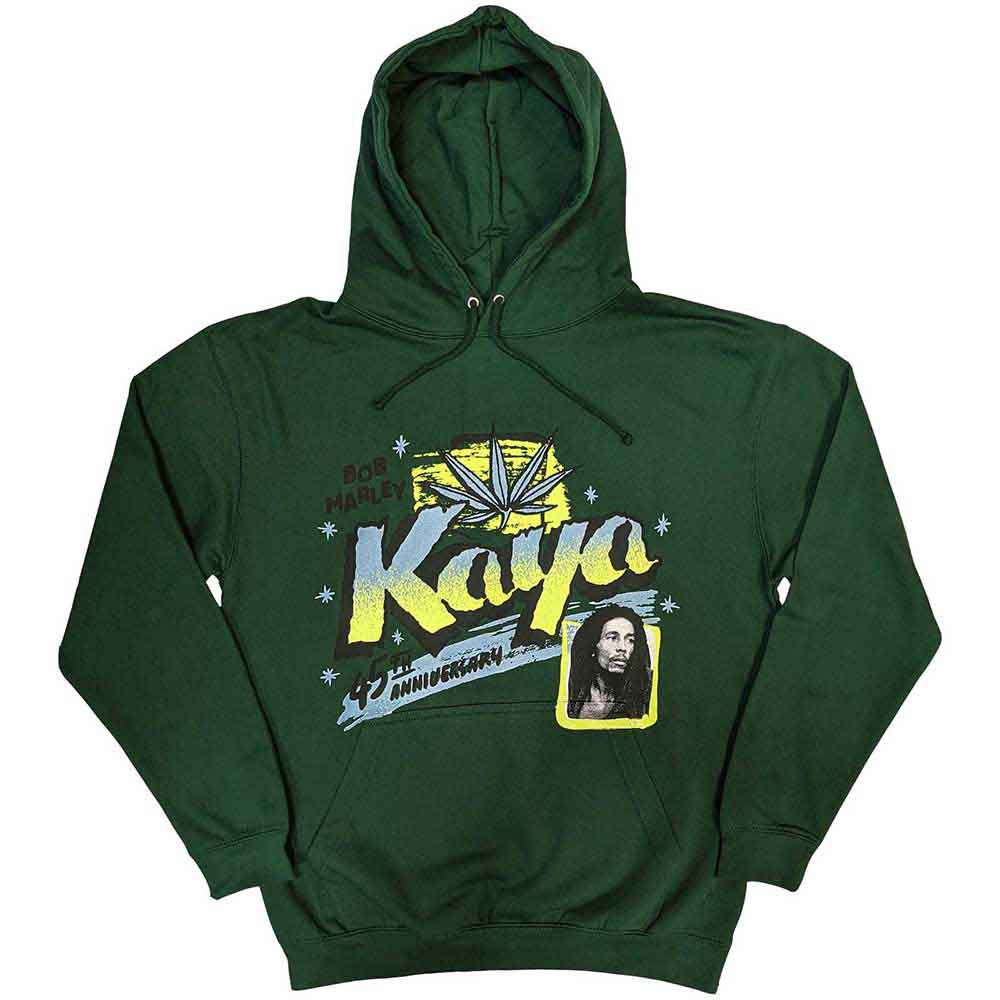 BOB MARLEY - KAYA - Pullover Hoodie Green