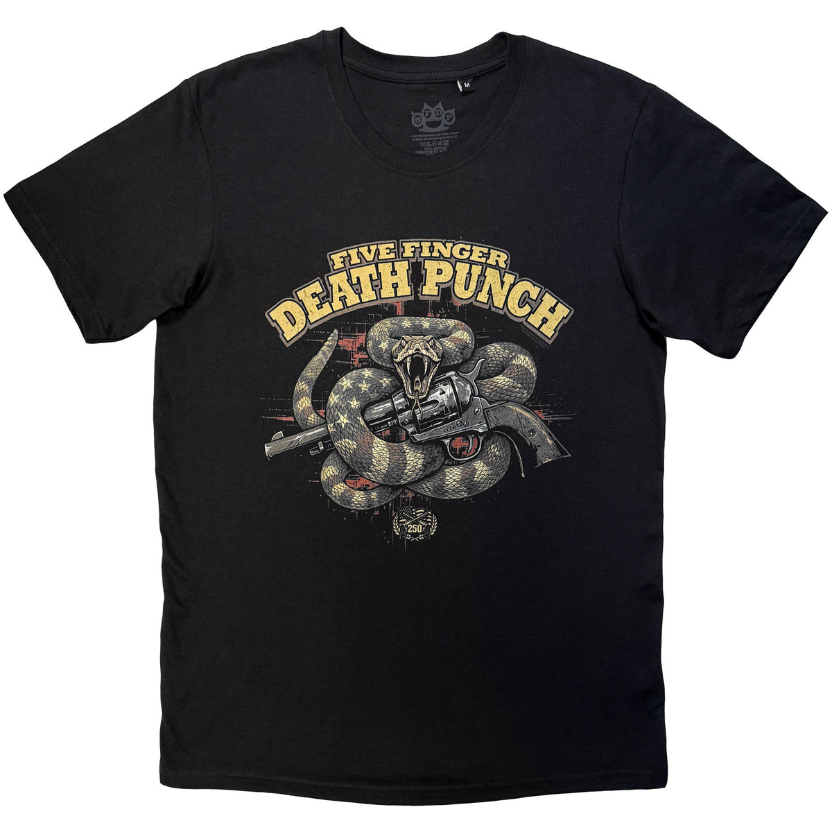 FIVE FINGER DEATH PUNCH - RATTLESNAKE - T-Shirt Black
