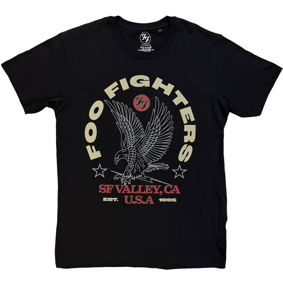 FOO FIGHTERS - EAGLE USA - T-Shirt Black