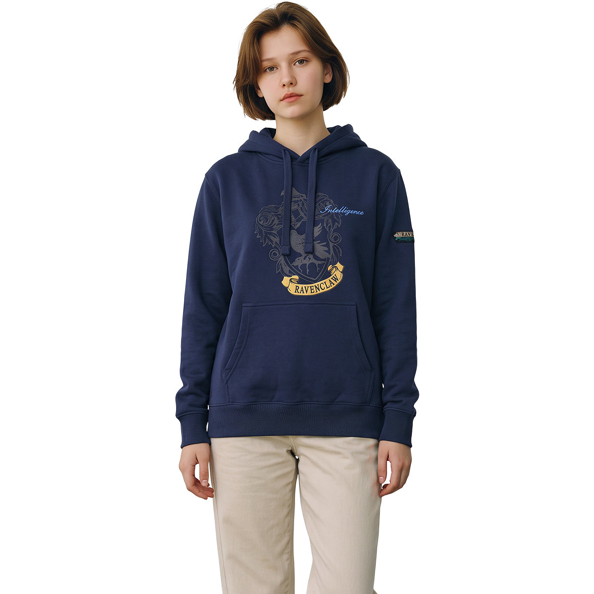 HARRY POTTER - EMBLEMA DE RAVENCLAW - Sudadera con capucha azul oscuro
