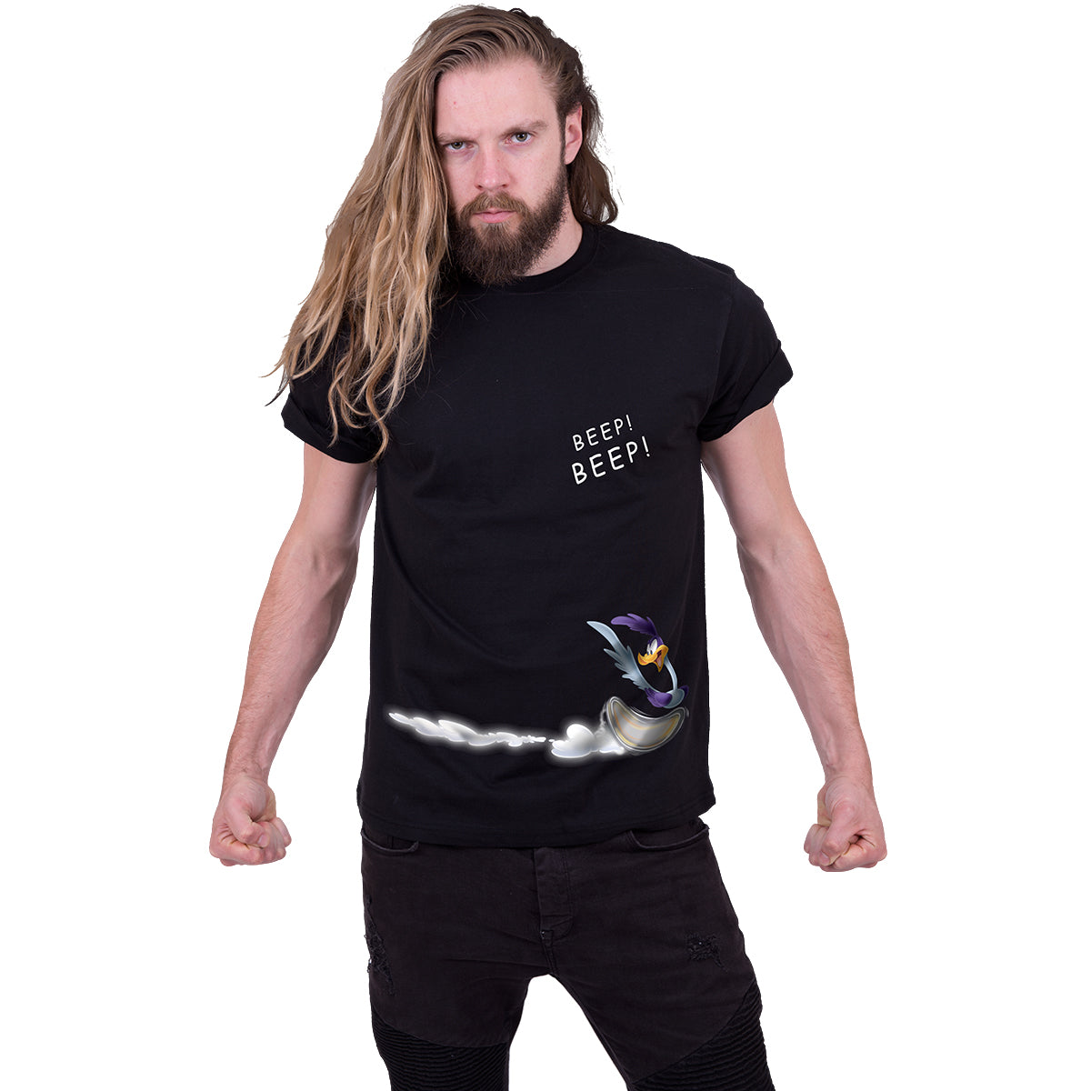 COYOTE - BEEP BEEP - Camiseta Negro