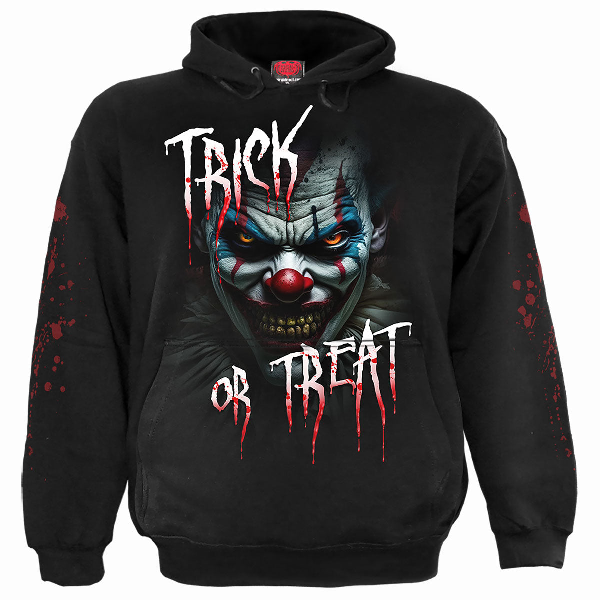 TRICK OR TREAT - Sudadera con capucha Negra