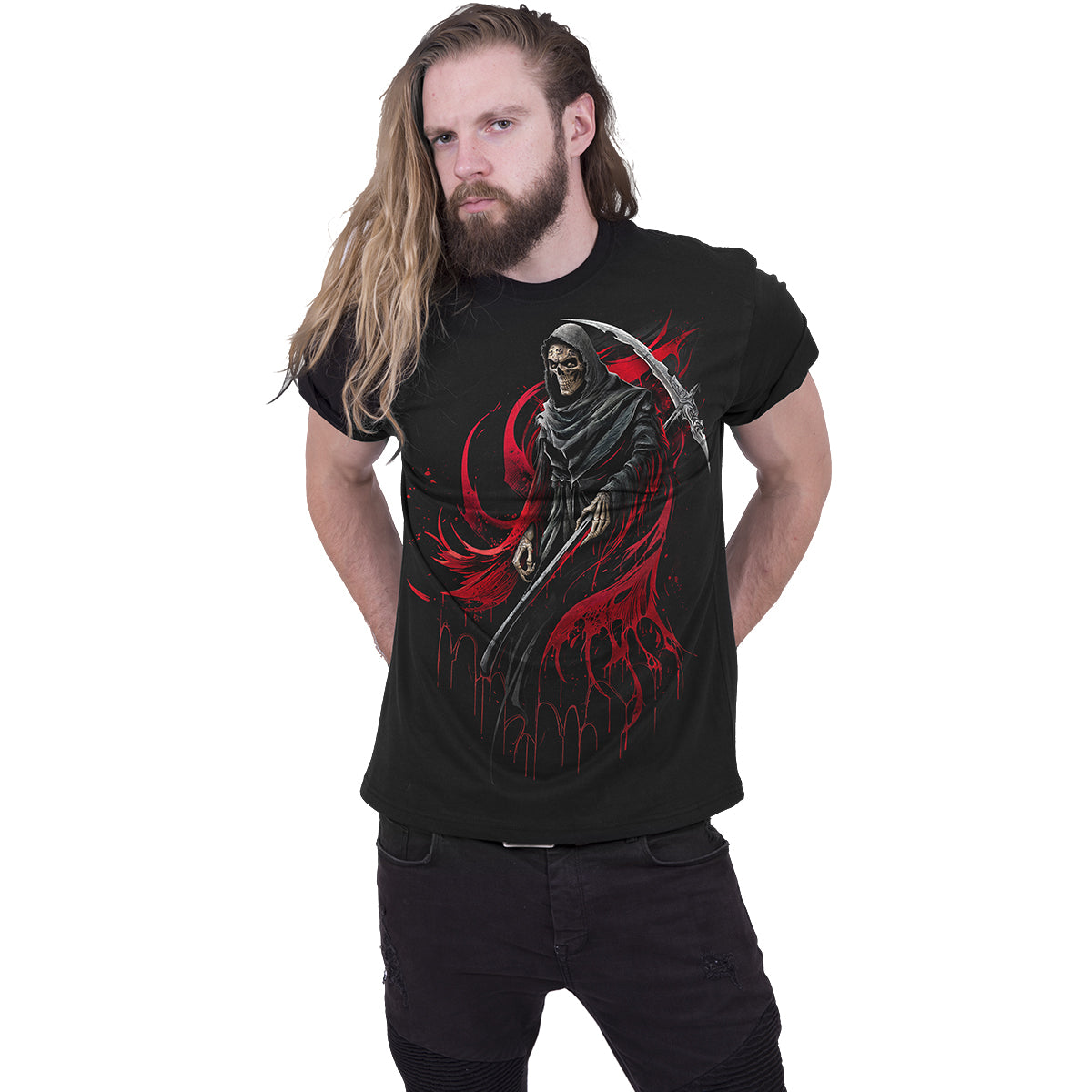 SCREAMING DEATH - Camiseta Negra