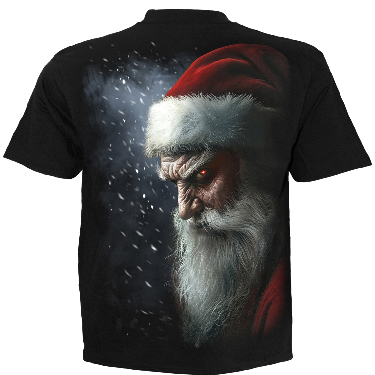 NAUGHTY OR NICE SANTA - Camiseta Negro