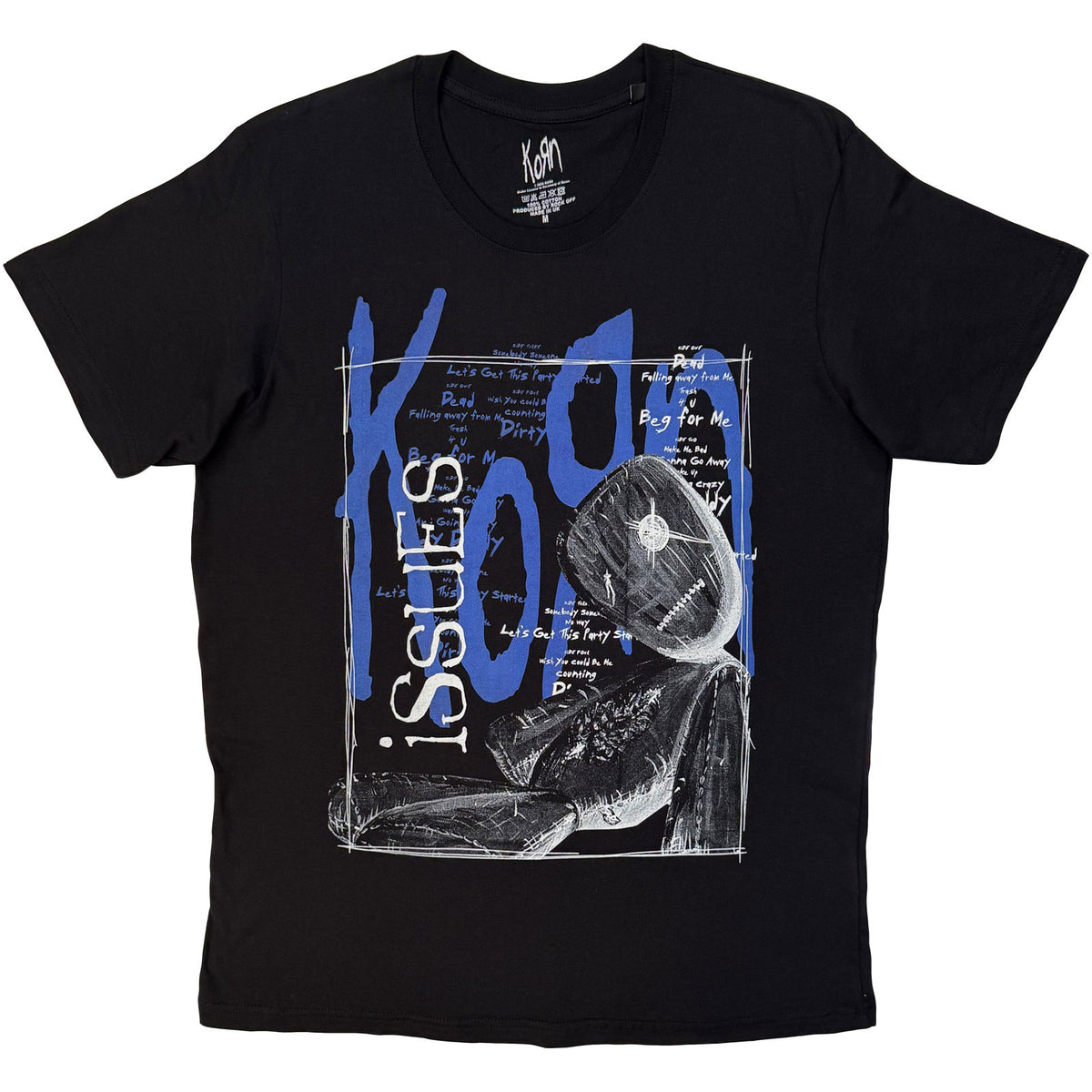 KORN - ISSUES BOX - T-Shirt Black