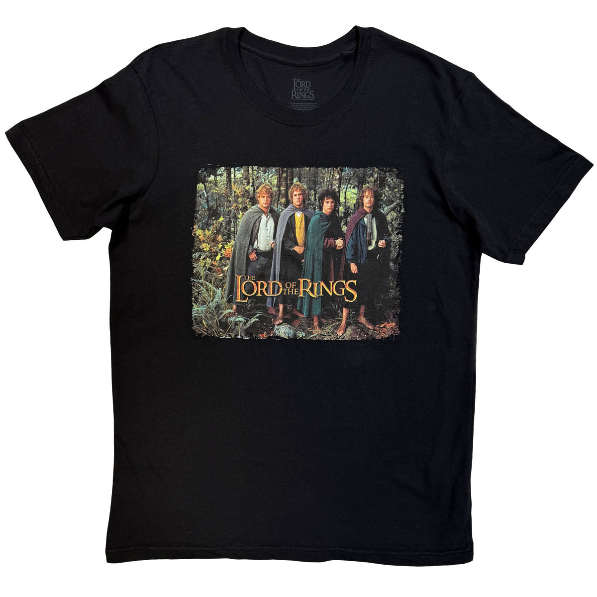 LORD OF THE RINGS - THE HOBBITS MONTAGE - T-Shirt Black