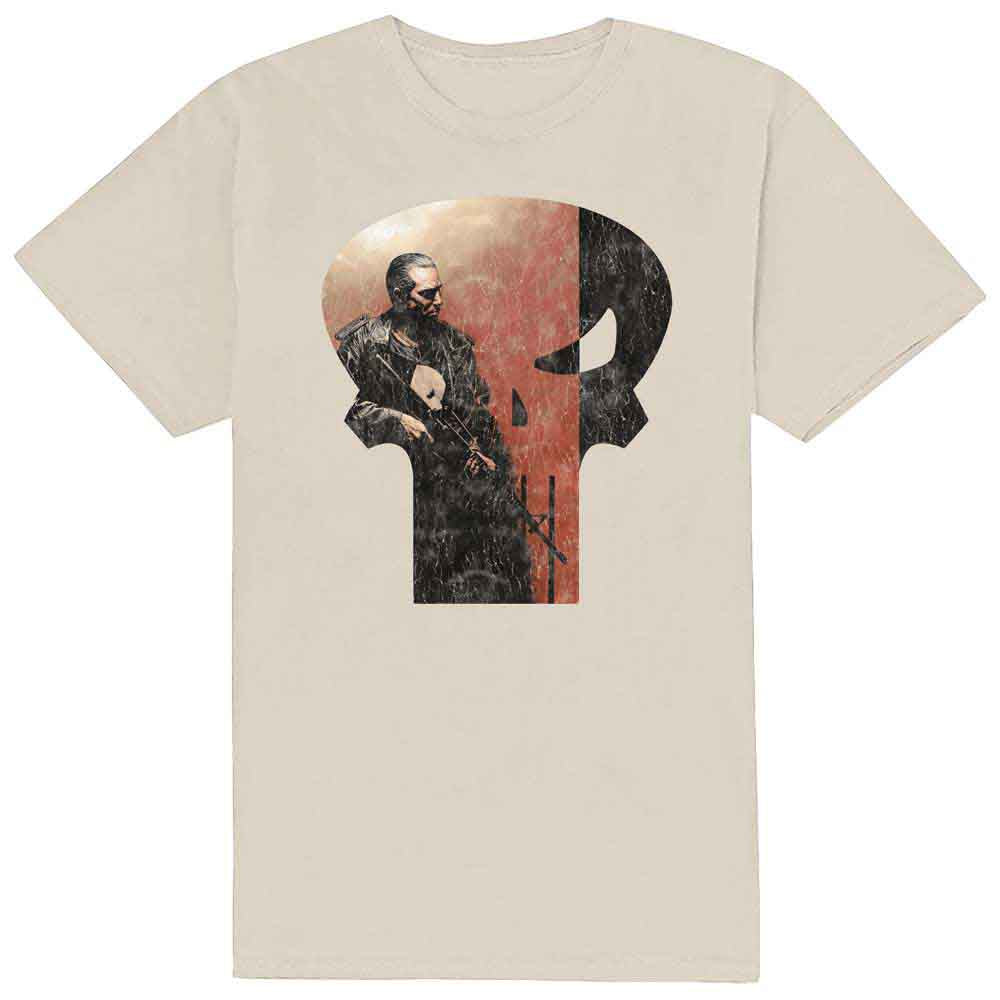 MARVEL COMICS - PUNISHER SKULL OUTLINE CHARACTER - T-Shirt Neutral