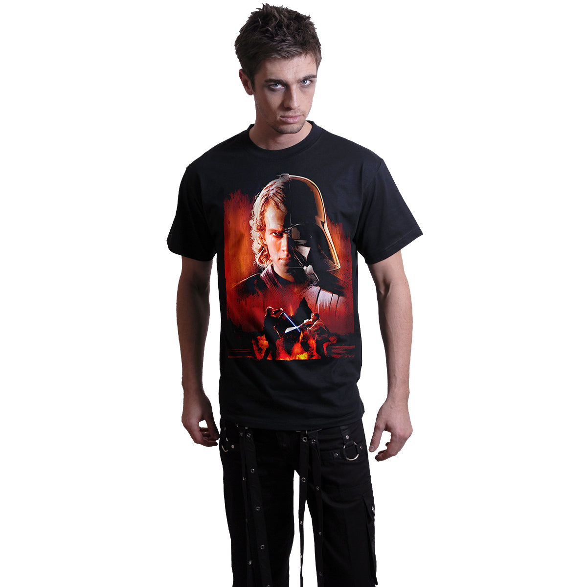 START WARS - ANAKIN - Camiseta con estampado frontal Negro