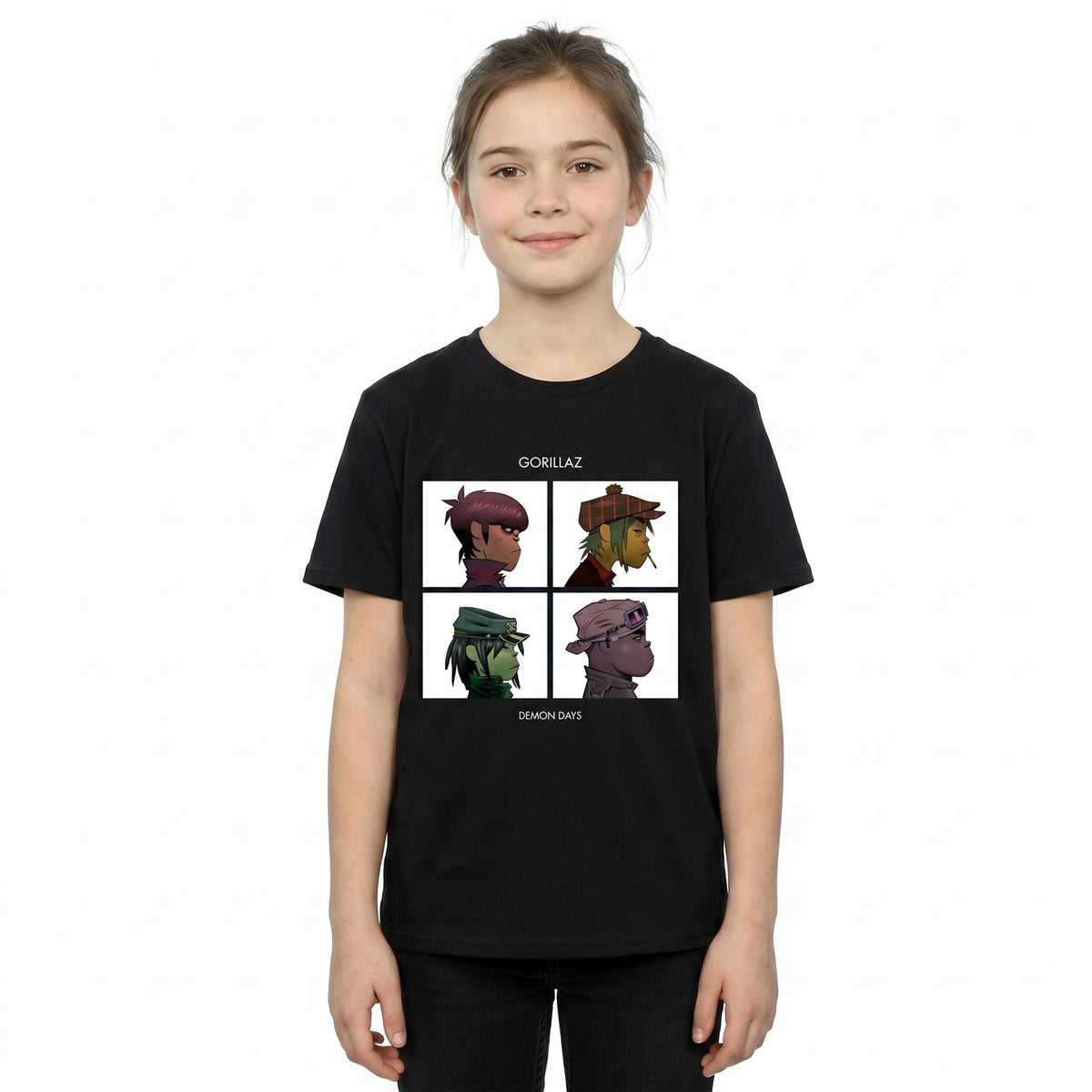 GORILLAZ - DEMON DAYS - Kids T-Shirt Black