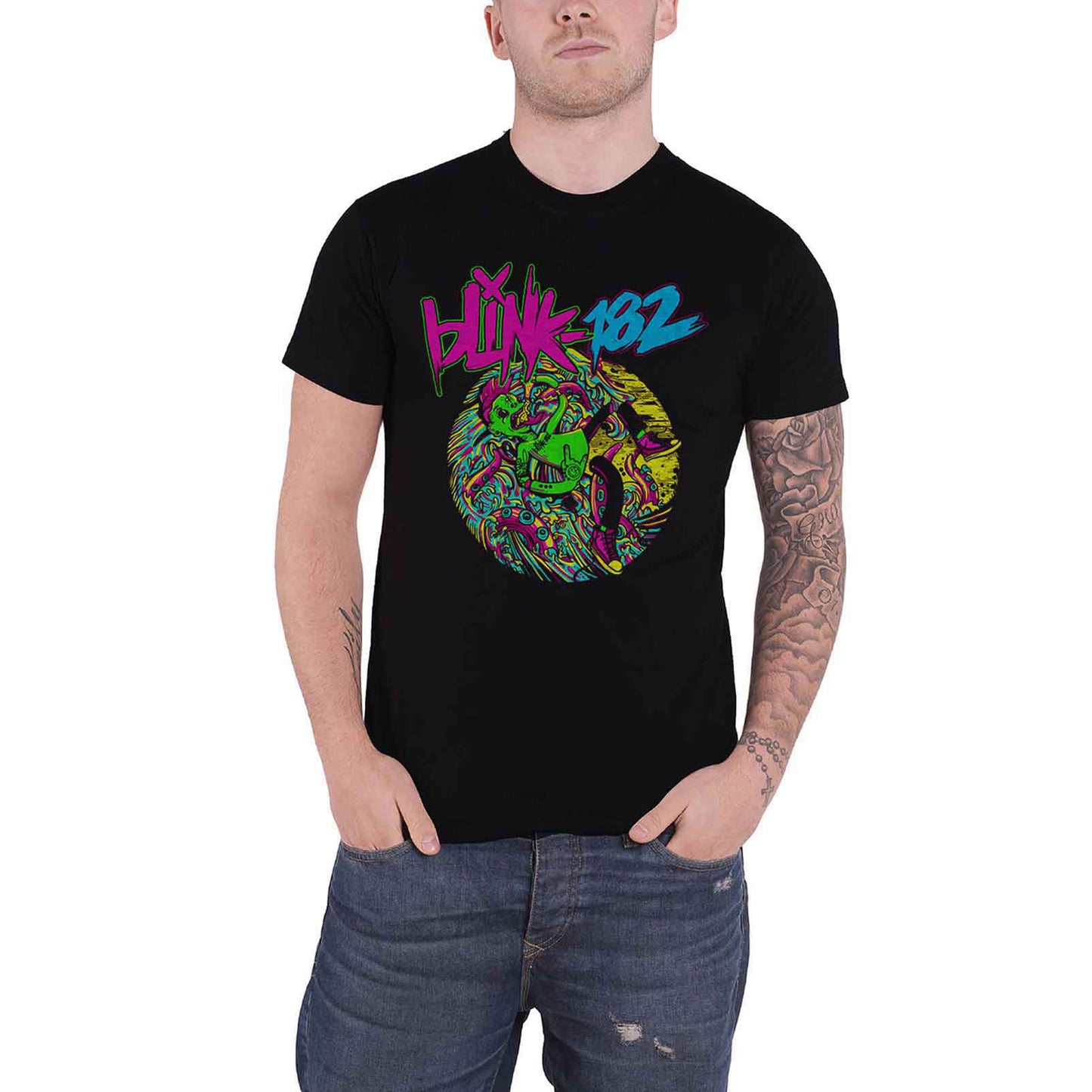 BLINK-182 - OVERBOARD EVENT - T-Shirt Black