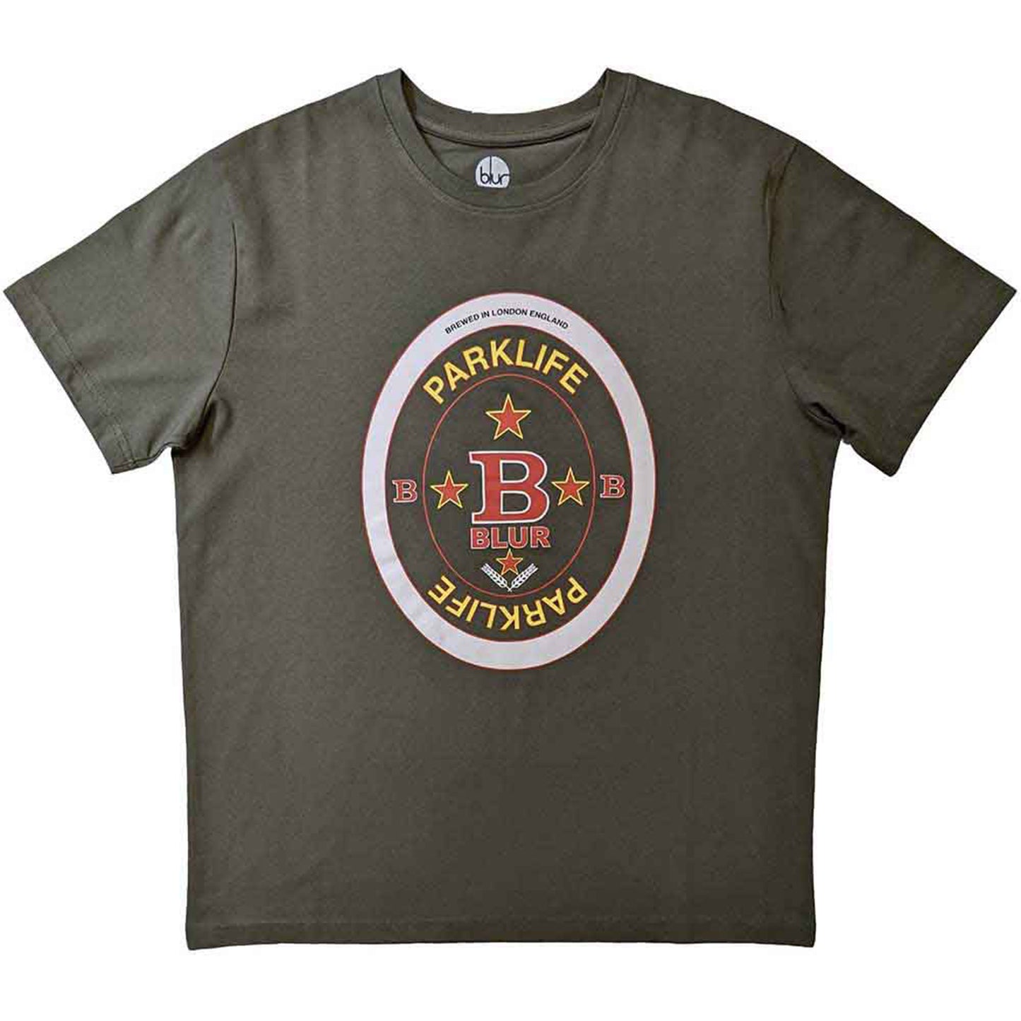 BLUR - PARKLIFE BEERMAT - T-Shirt Green
