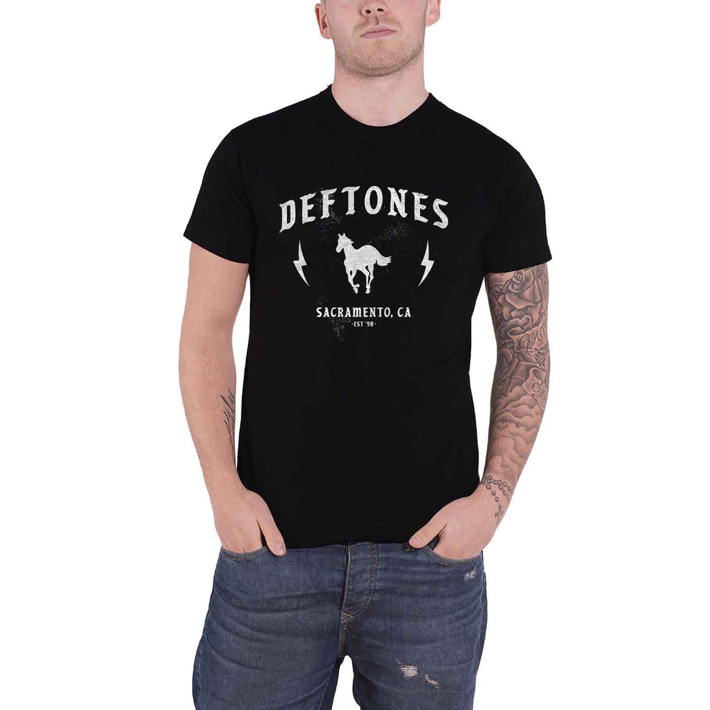 DEFTONES - ELECTRIC PONY - T-Shirt Black