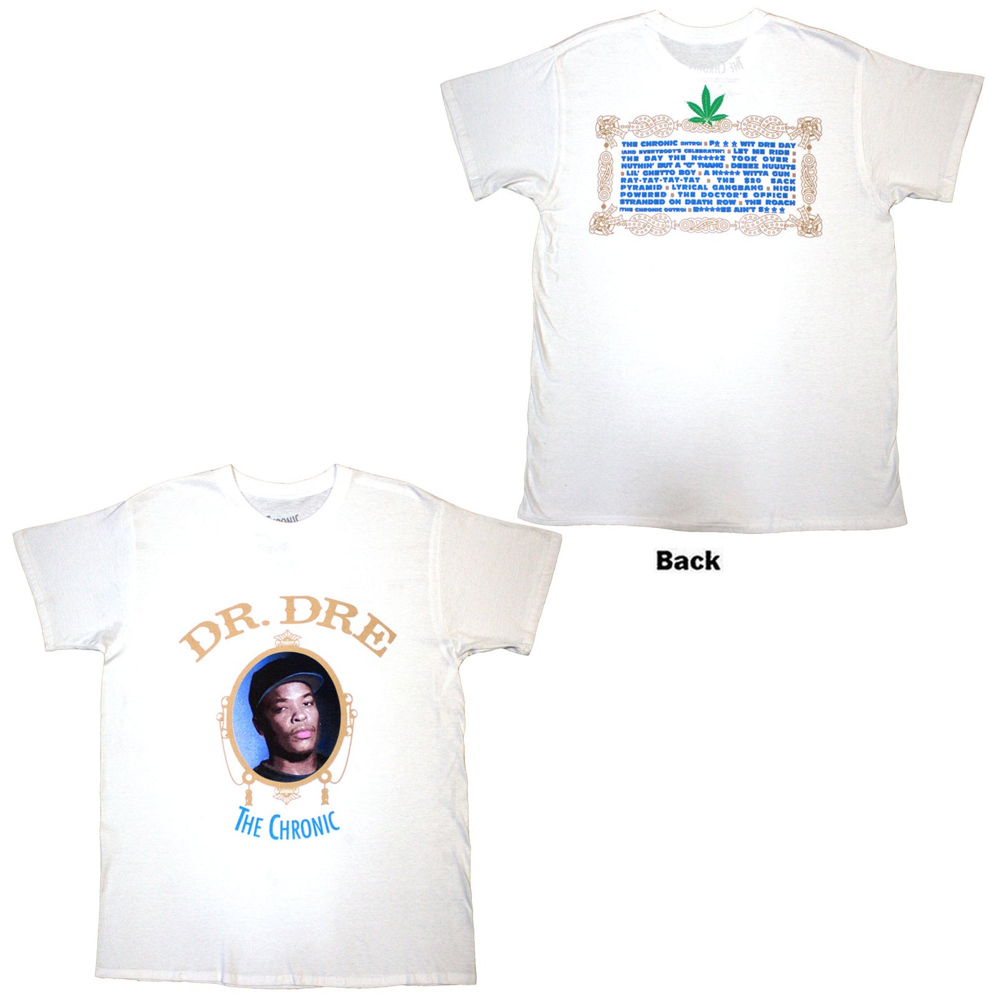 DR. DRE - THE CHRONIC - T-Shirt White