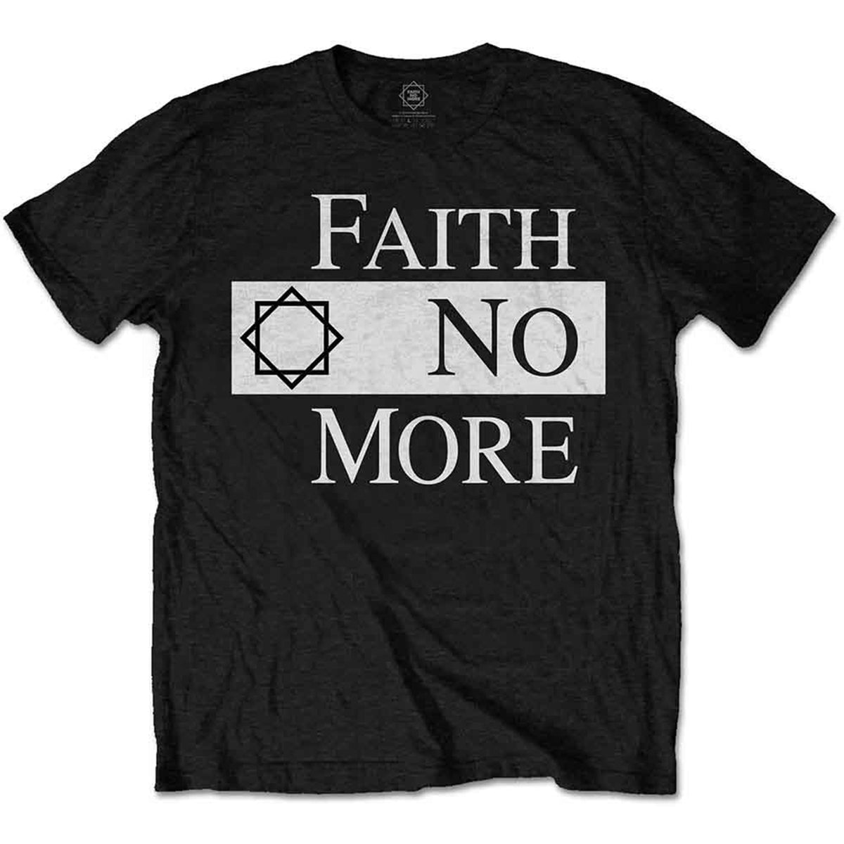 FAITH NO MORE - CLASSIC LOGO V.2. - T-Shirt Black