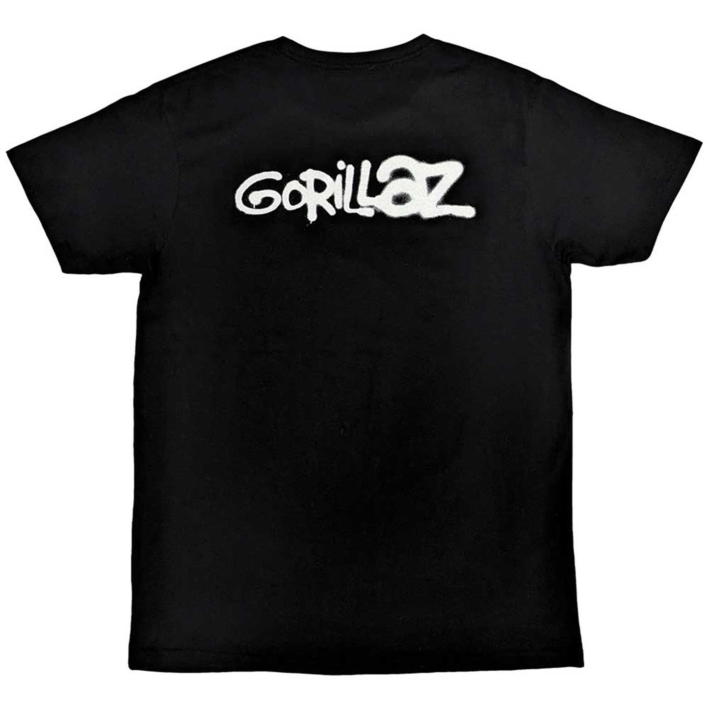 GORILLAZ - GEORGE SPRAY - T-Shirt Black (Back Print)