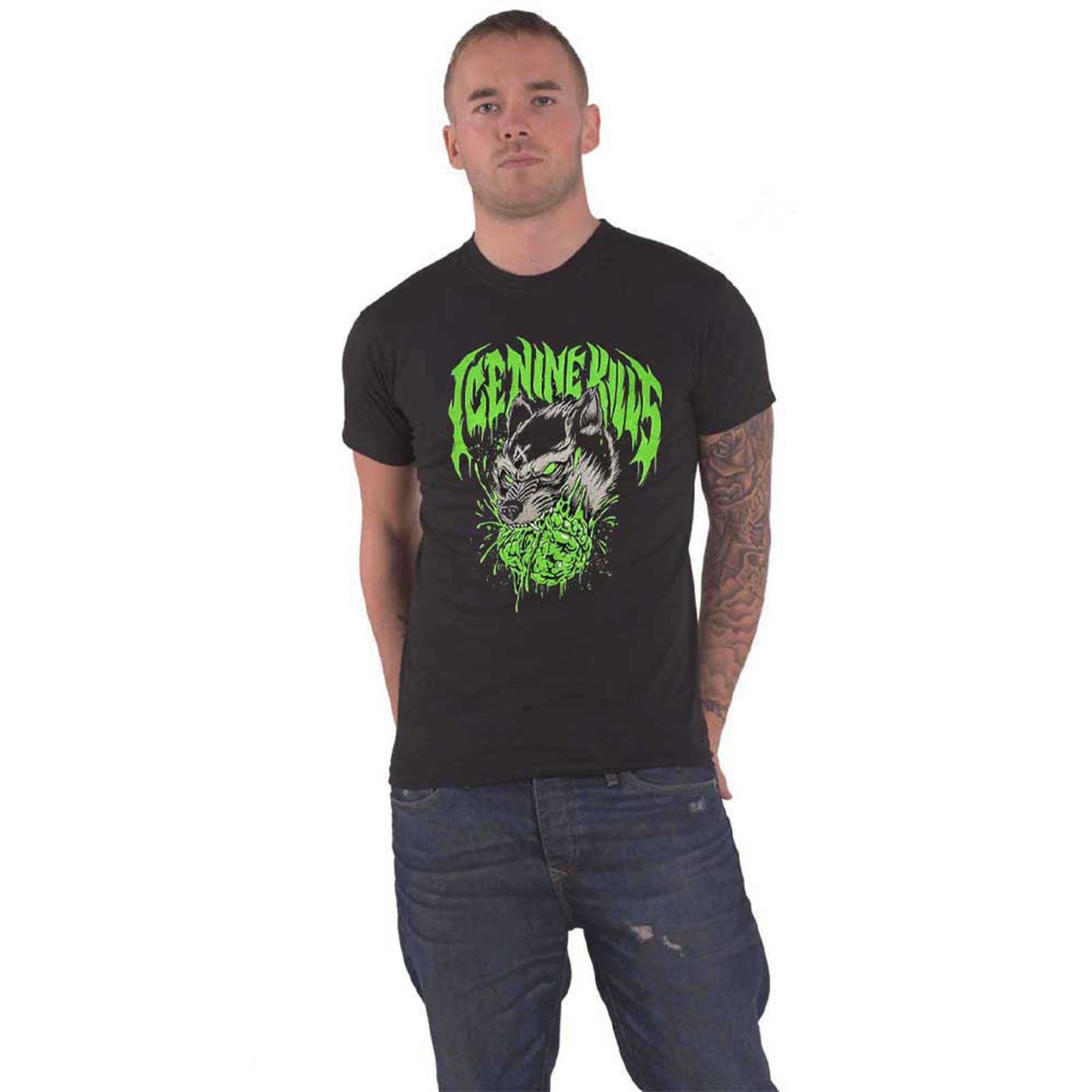 ICE NINE KILLS - WOLF - T-Shirt Black