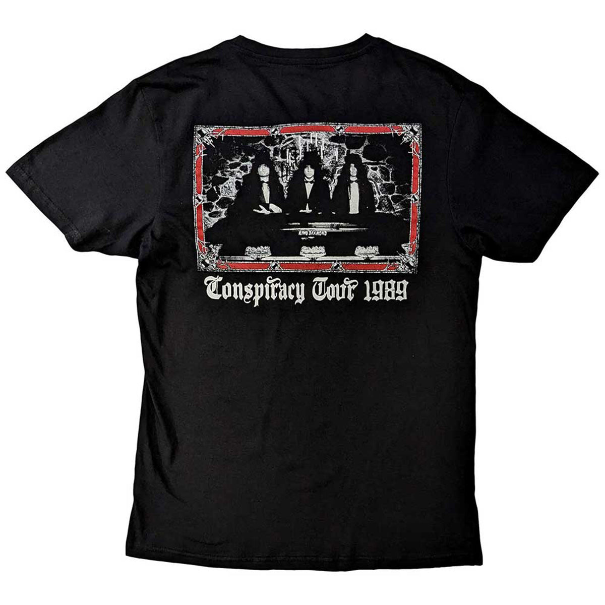 KING DIAMOND - CONSPIRACY TOUR - T-Shirt Black (Back Print)