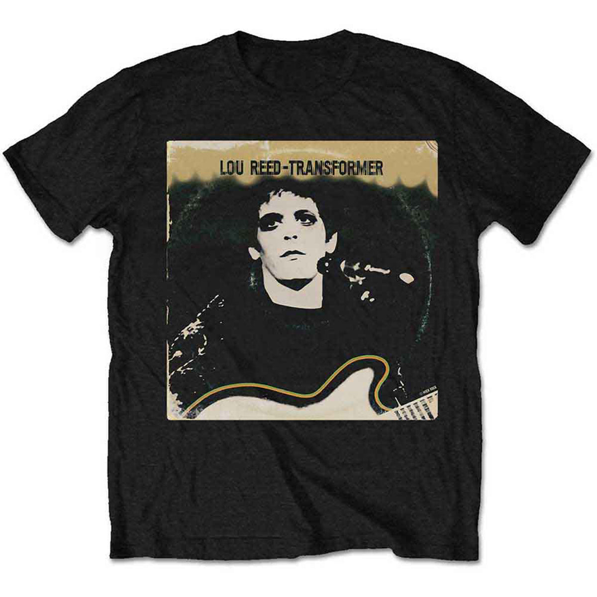 LOU REED - TRANSFORMER VINTAGE COVER - T-Shirt Black