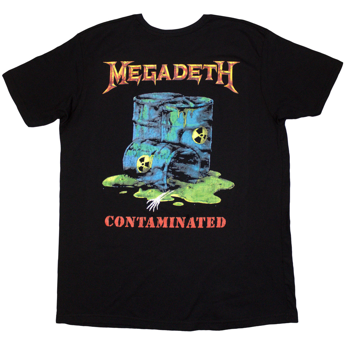 MEGADETH - CONTAMINATED - T-Shirt Black (Back Print)