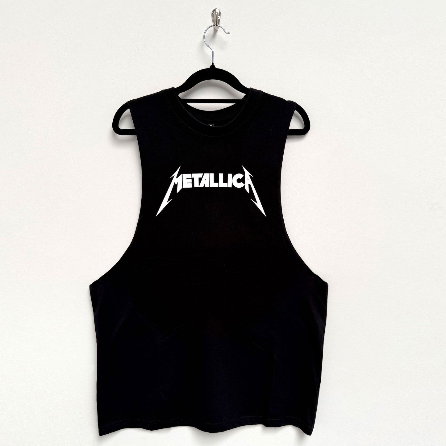 METALLICA - LOGO - Vest T-Shirt Black