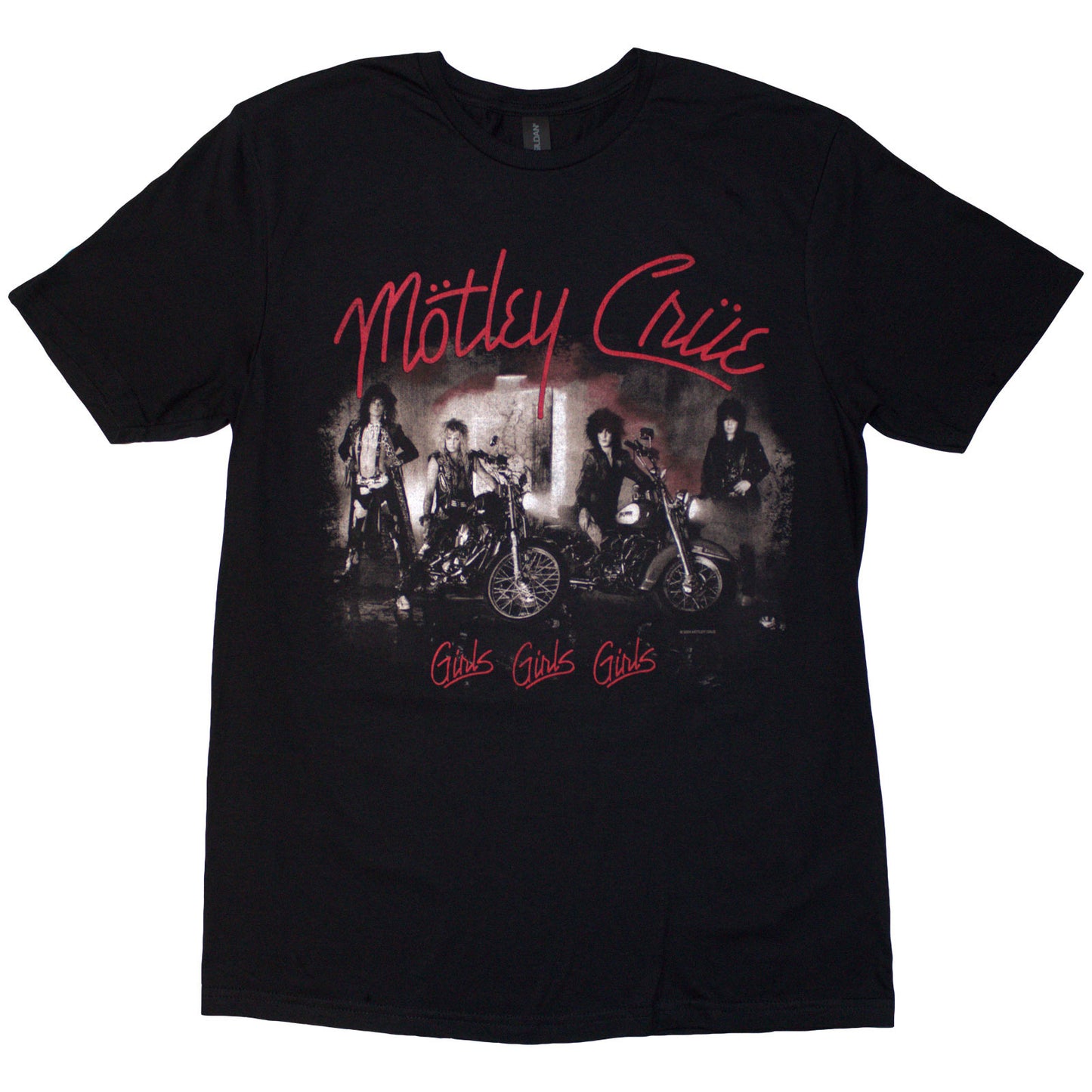 MOTLEY CRUE - GIRLS, GIRLS, GIRLS VINTAGE - T-Shirt Black