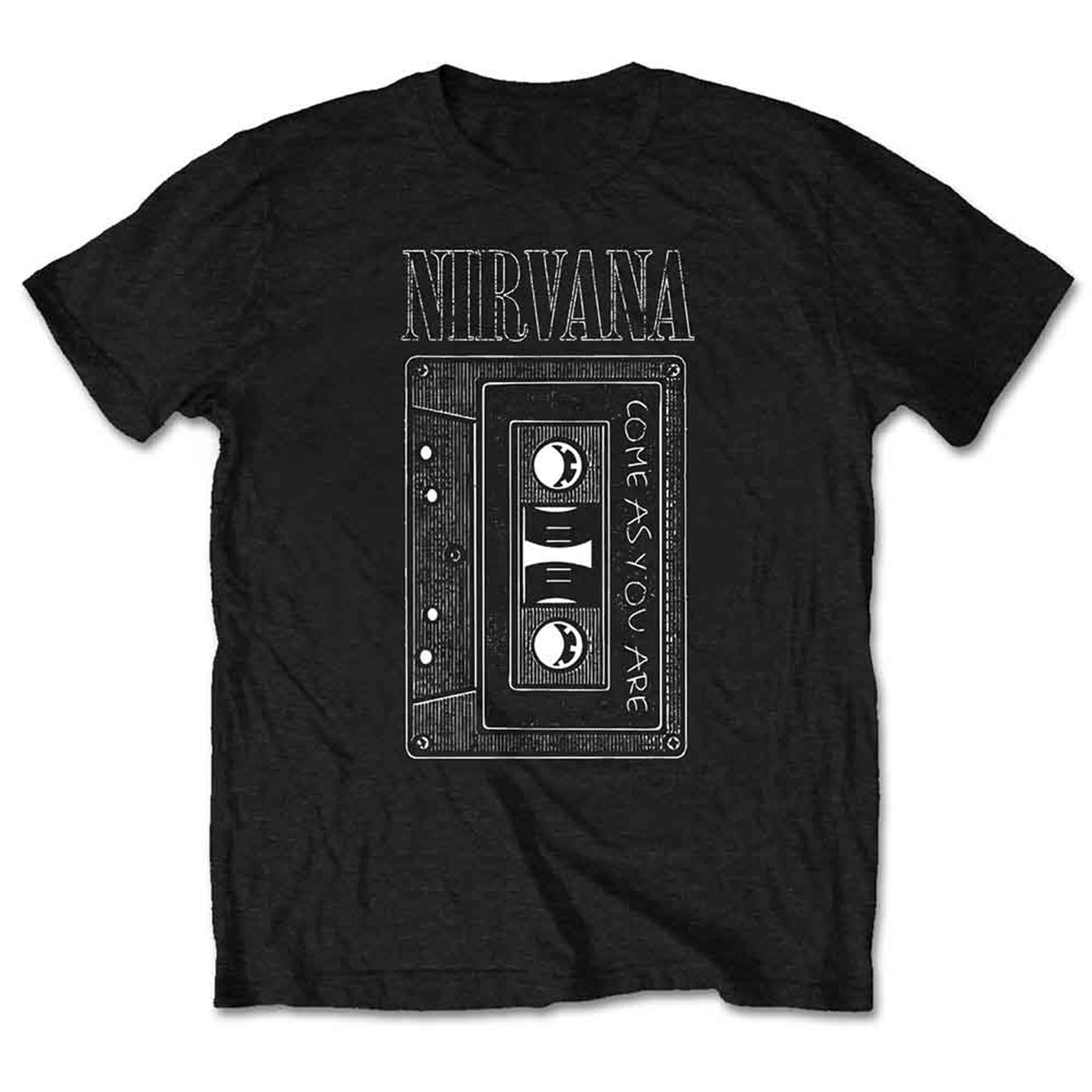 NIRVANA - AS YOU ARE TAPE - T-Shirt Black