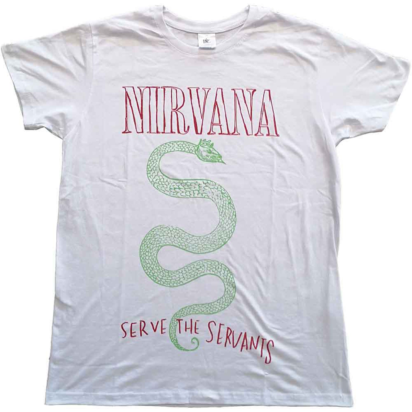 NIRVANA - SERVE THE SERVANTS - T-Shirt White