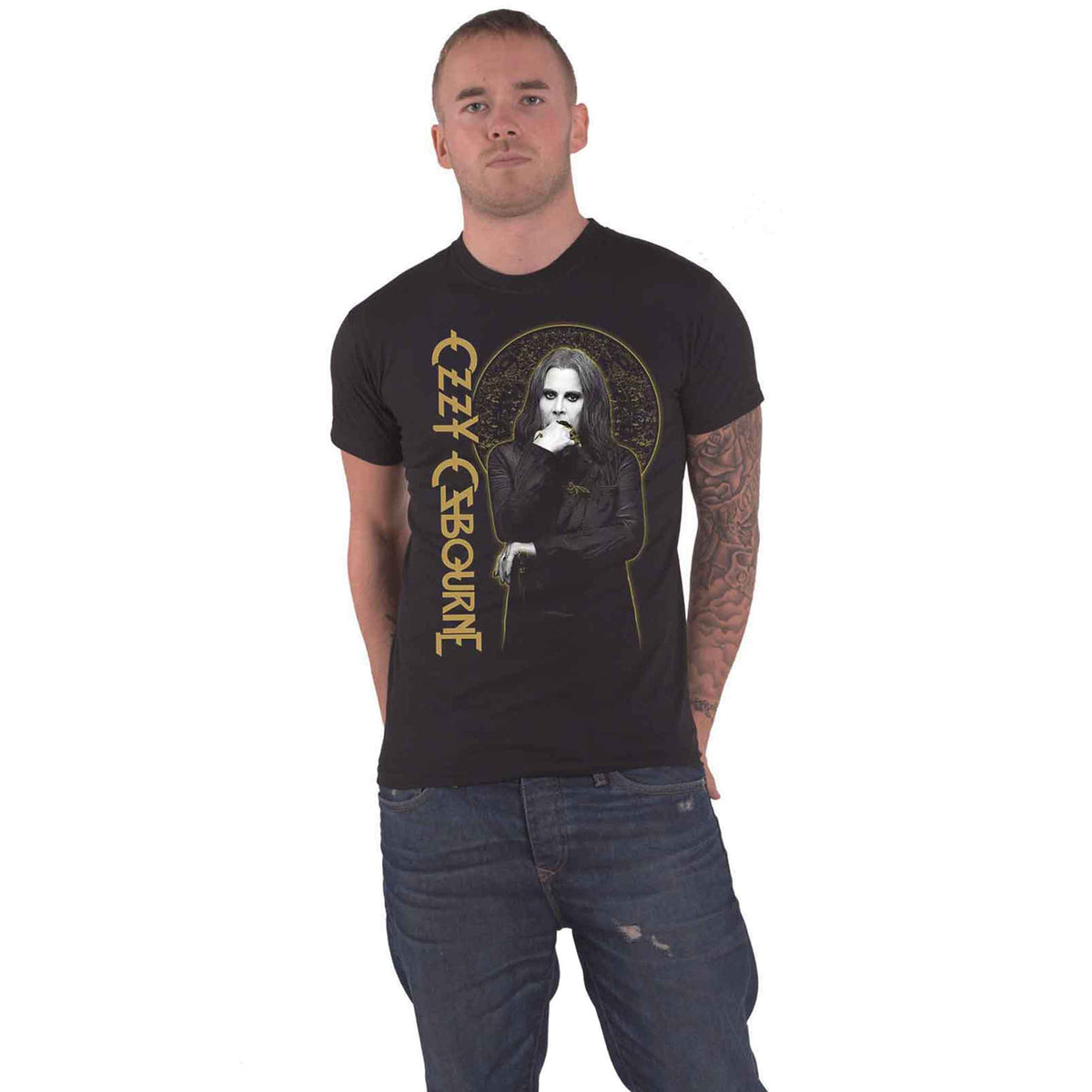 OZZY OSBOURNE - PATIENT NO. 9 GOLD GRAPHIC - T-Shirt Black