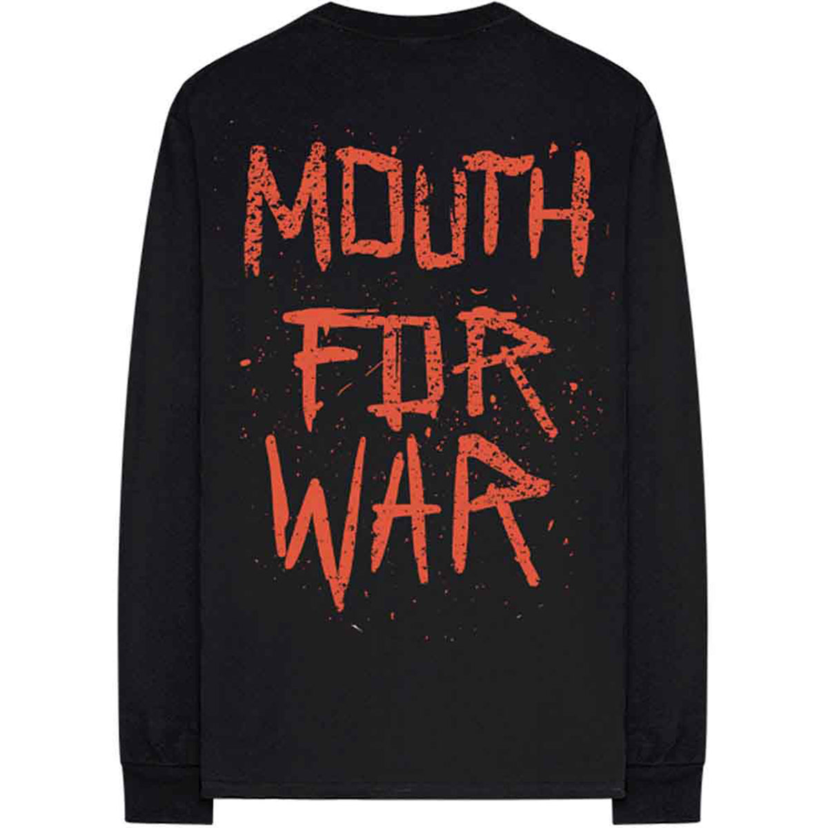 PANTERA - MOUTH FOR WAR - Long Sleeve T-Shirt Black (Back Print)