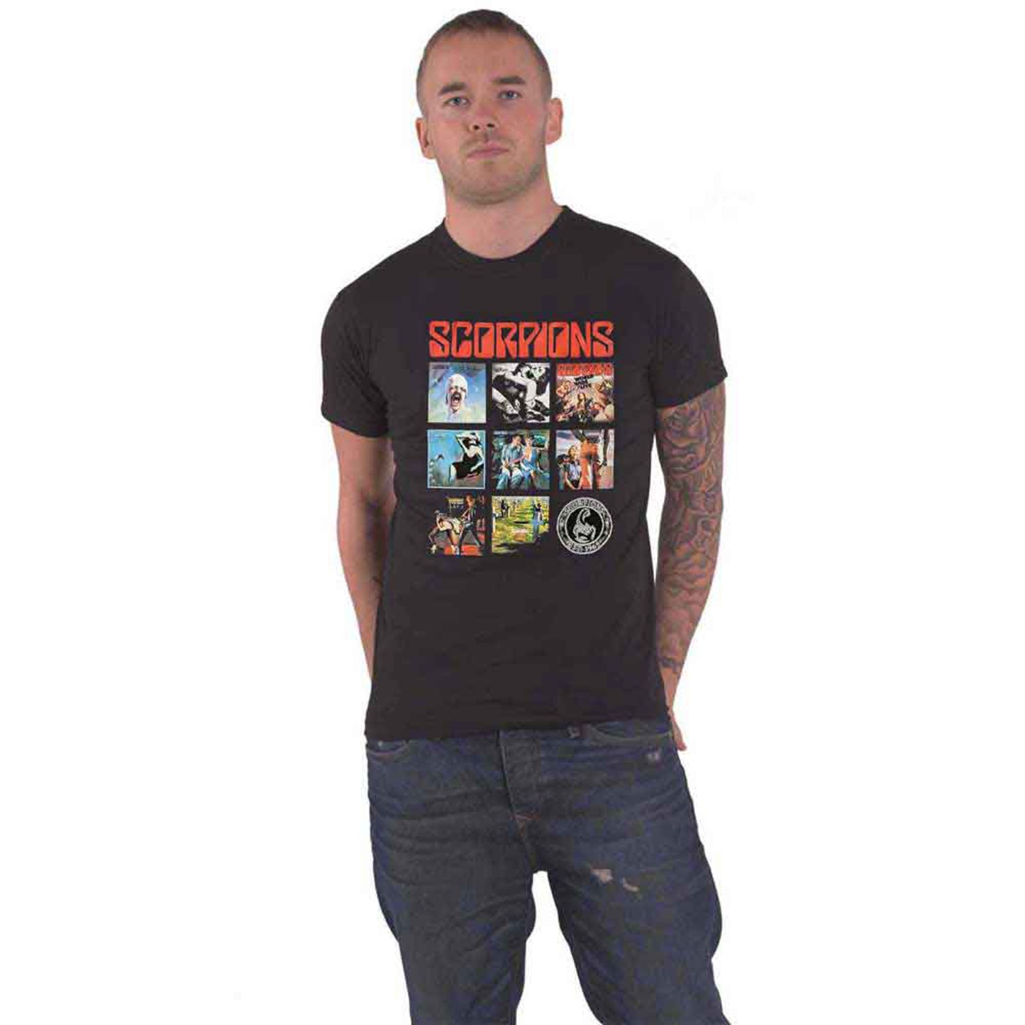 SCORPIONS - REMASTERED - T-Shirt Black