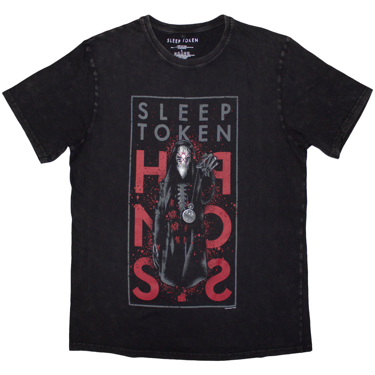 SLEEP TOKEN - HYPNOSIS - Stone Wash T-Shirt Black