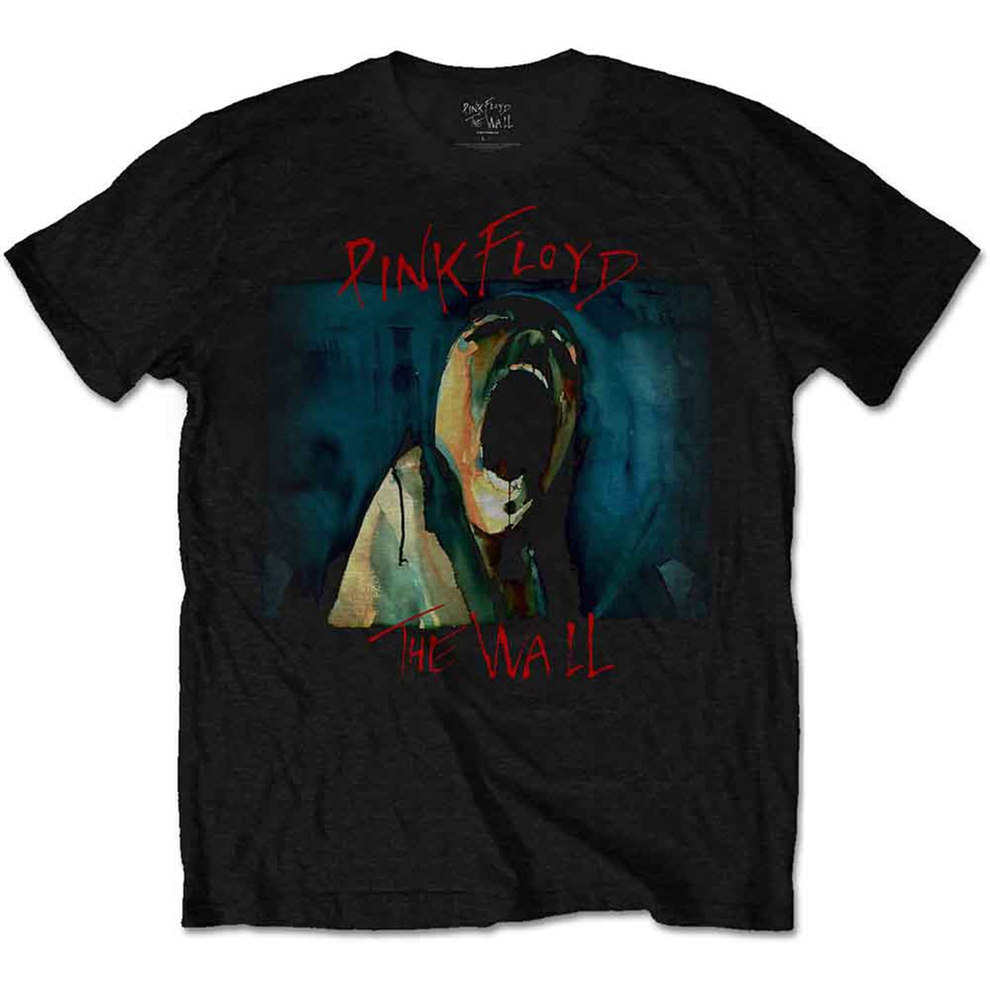 PINK FLOYD - THE WALL SCREAM - T-Shirt Black