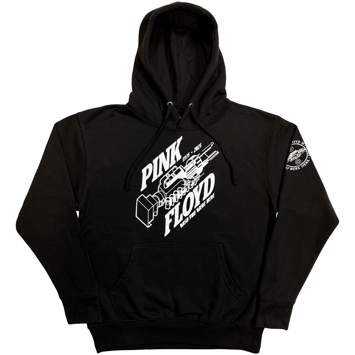 PINK FLOYD - ROBOT HANDS WISH YOU WERE HERE 50 - Pullover Hoodie Black