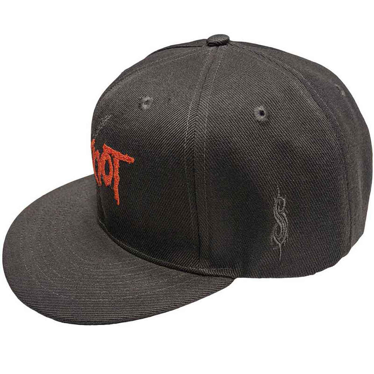 SLIPKNOT - 9 POINT STAR - Gorra Snapback Gris (Estampado lateral)