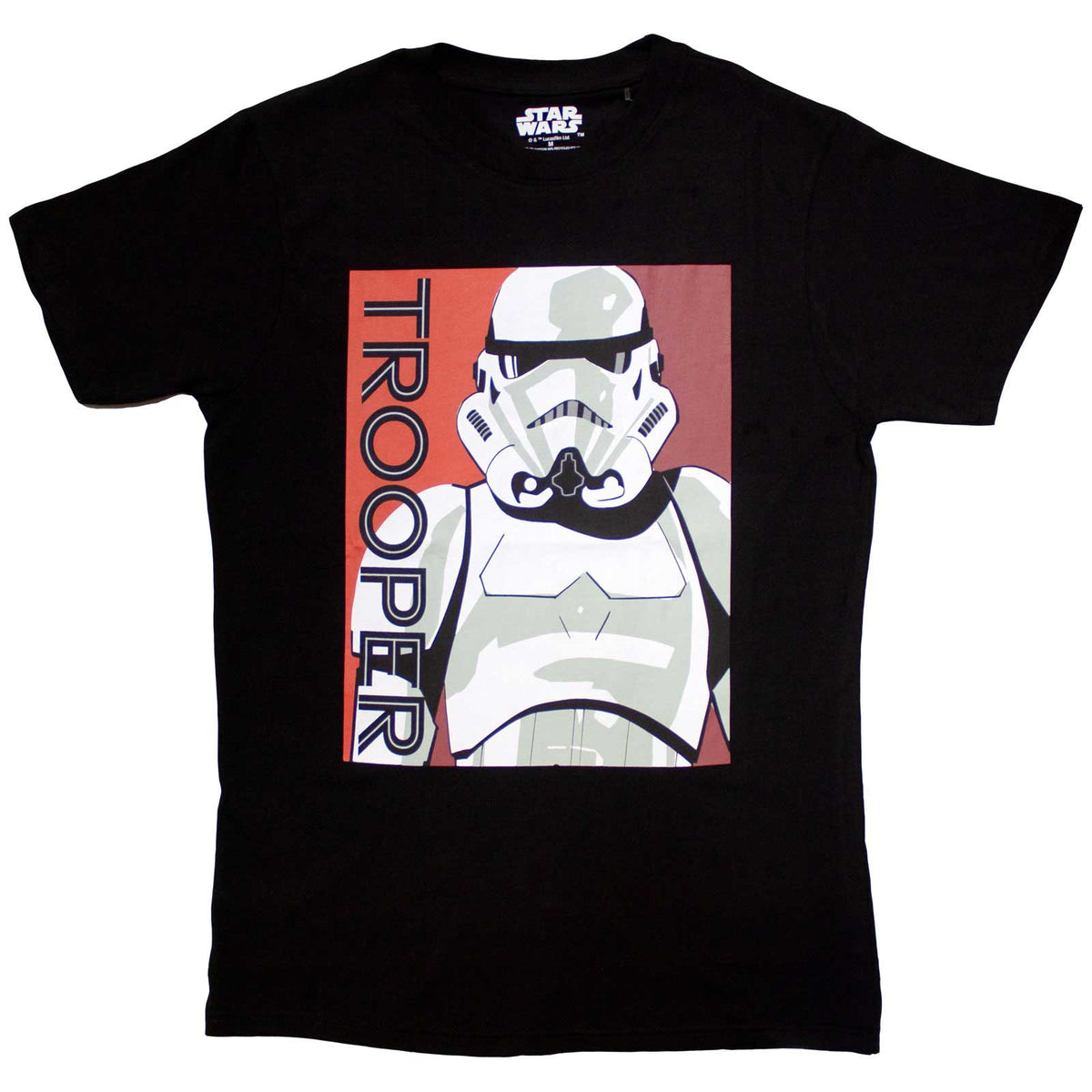 STAR WARS - TROOPER CARD - T-Shirt Black