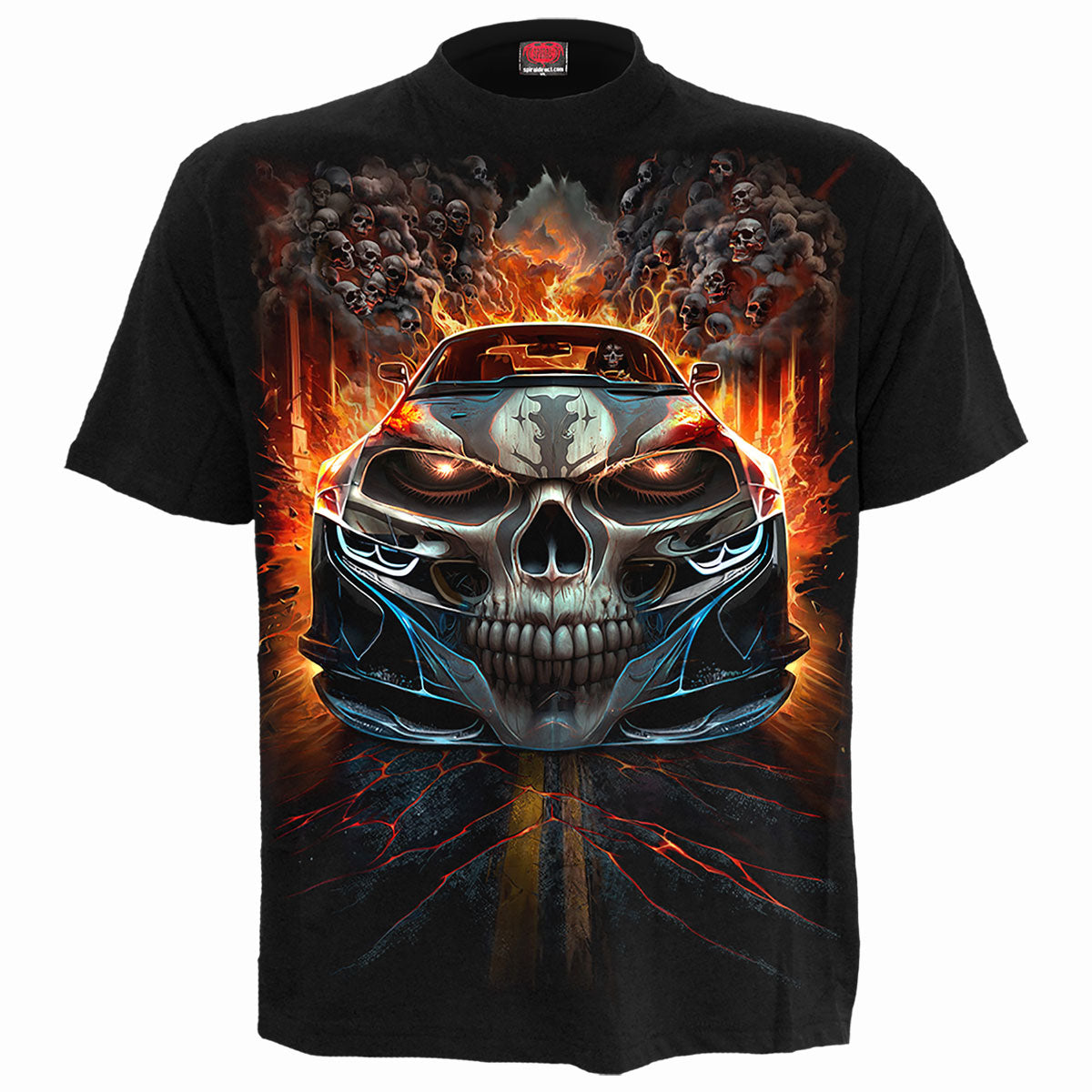 SPEED FREAK - Camiseta Negra