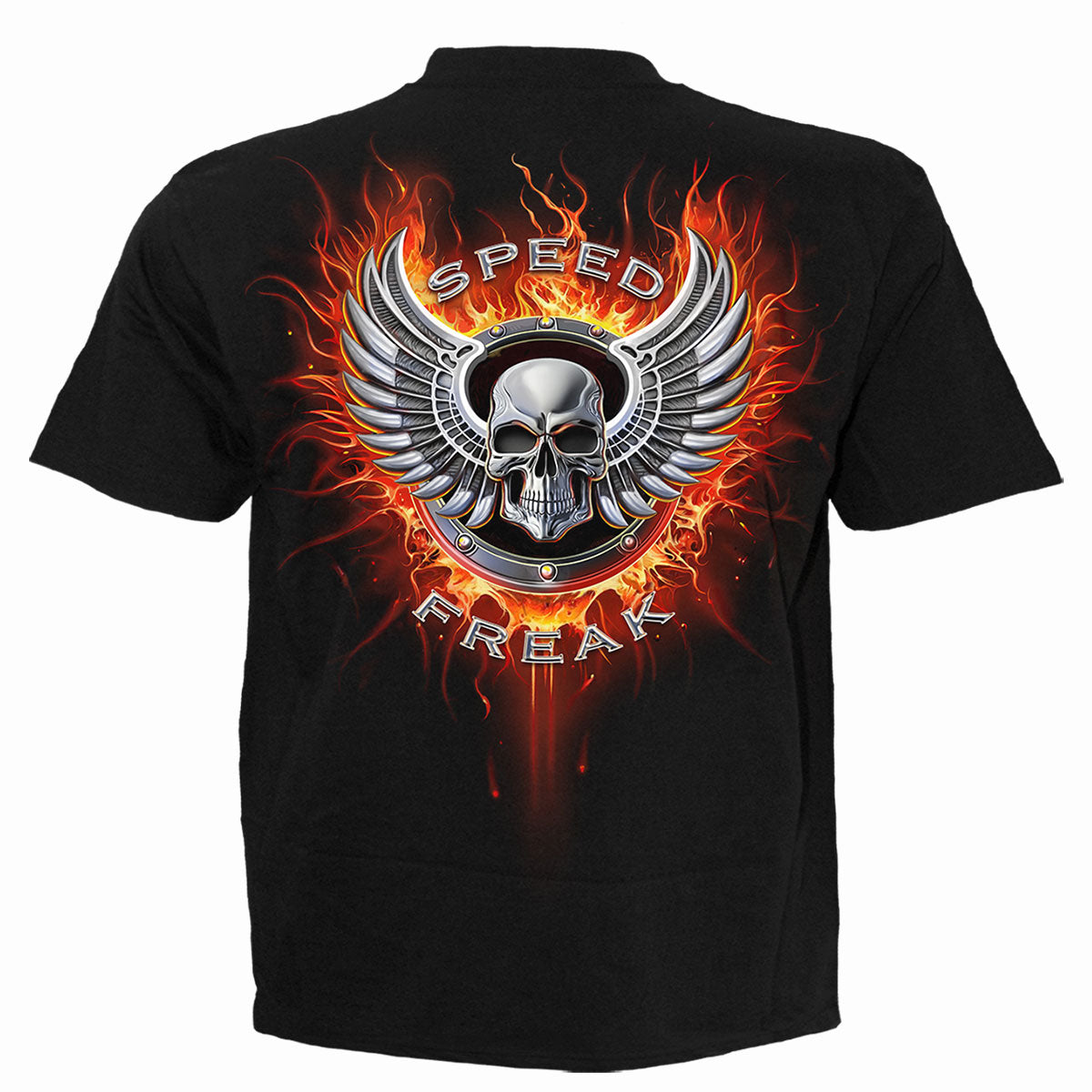 SPEED FREAK - Camiseta Negra