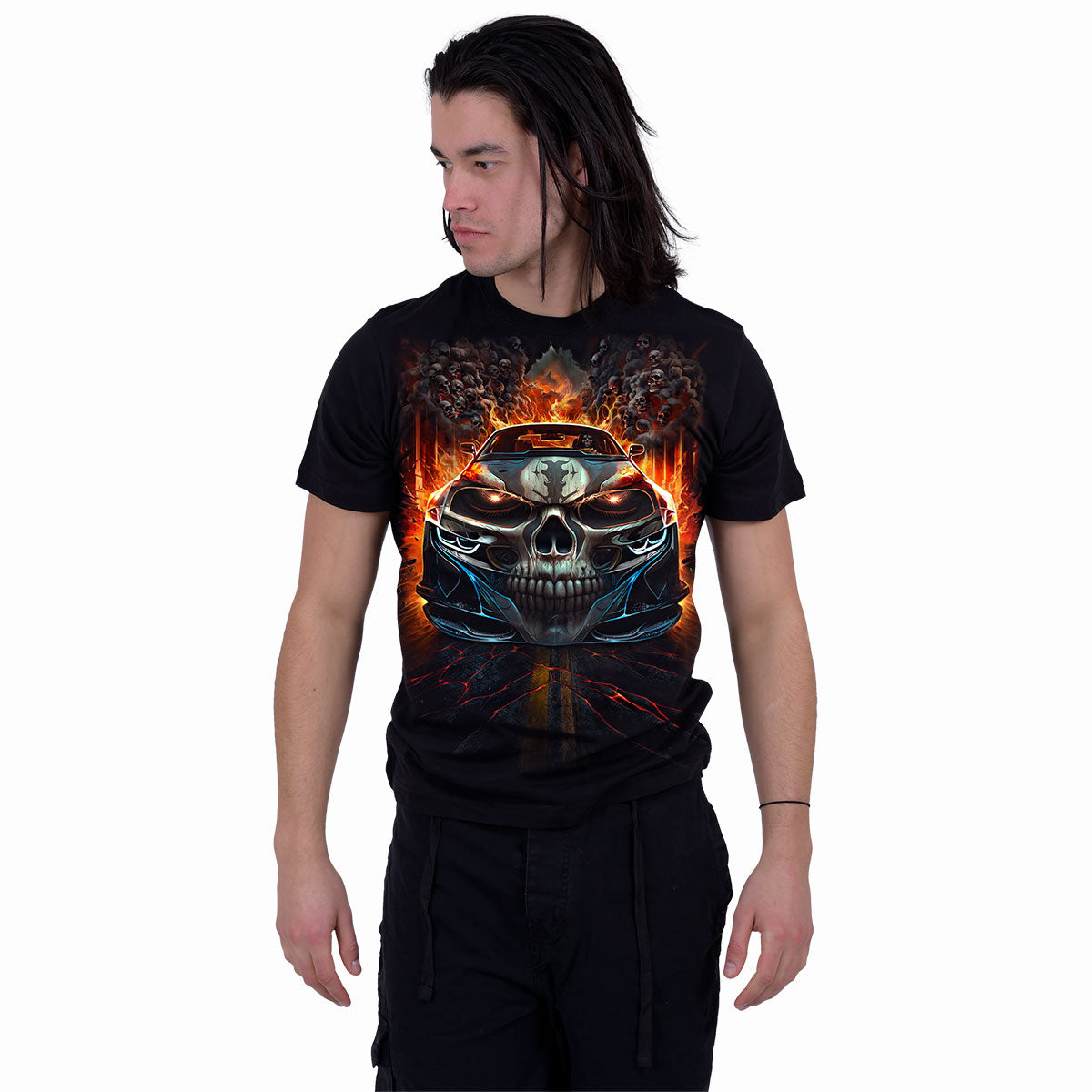 SPEED FREAK - Camiseta Negra