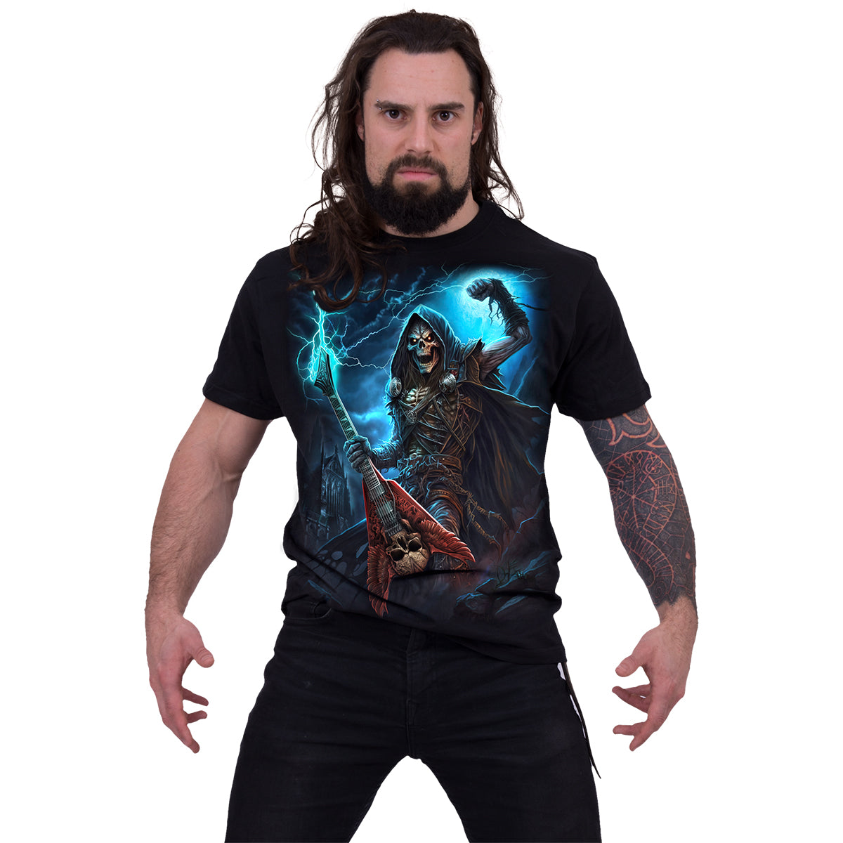 DEAD METAL - Camiseta Negra