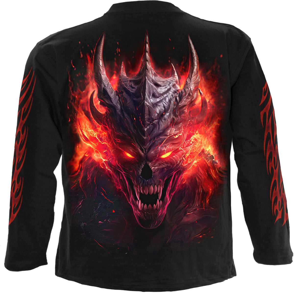 RIFF BURNER - Camiseta de manga larga Negra