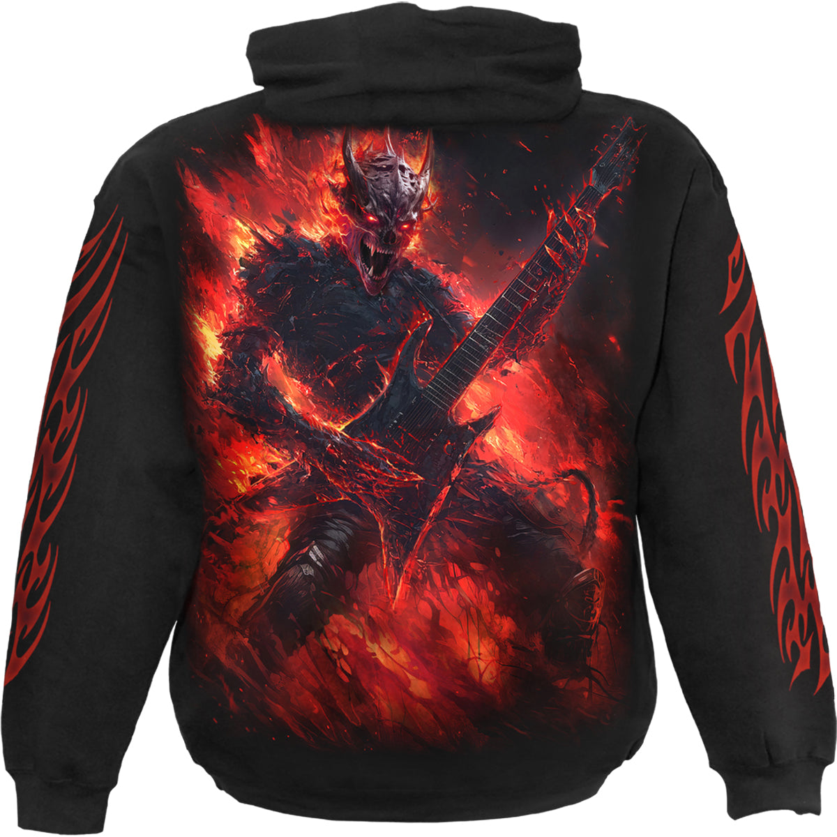 RIFF BURNER - Sudadera con capucha Negra