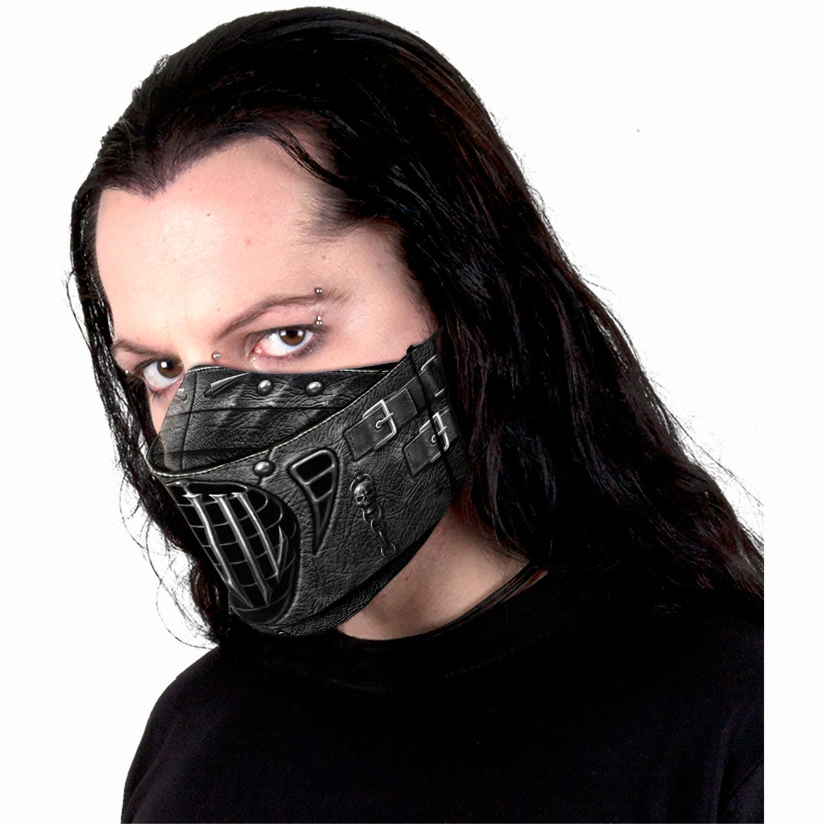 EVIL - Máscara de Moda de Algodón Premium con Ajustador