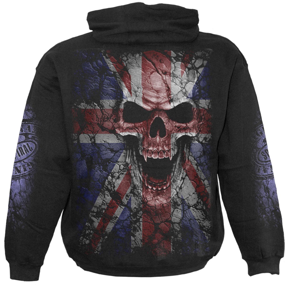 UNION WRATH - Sudadera con capucha Negra