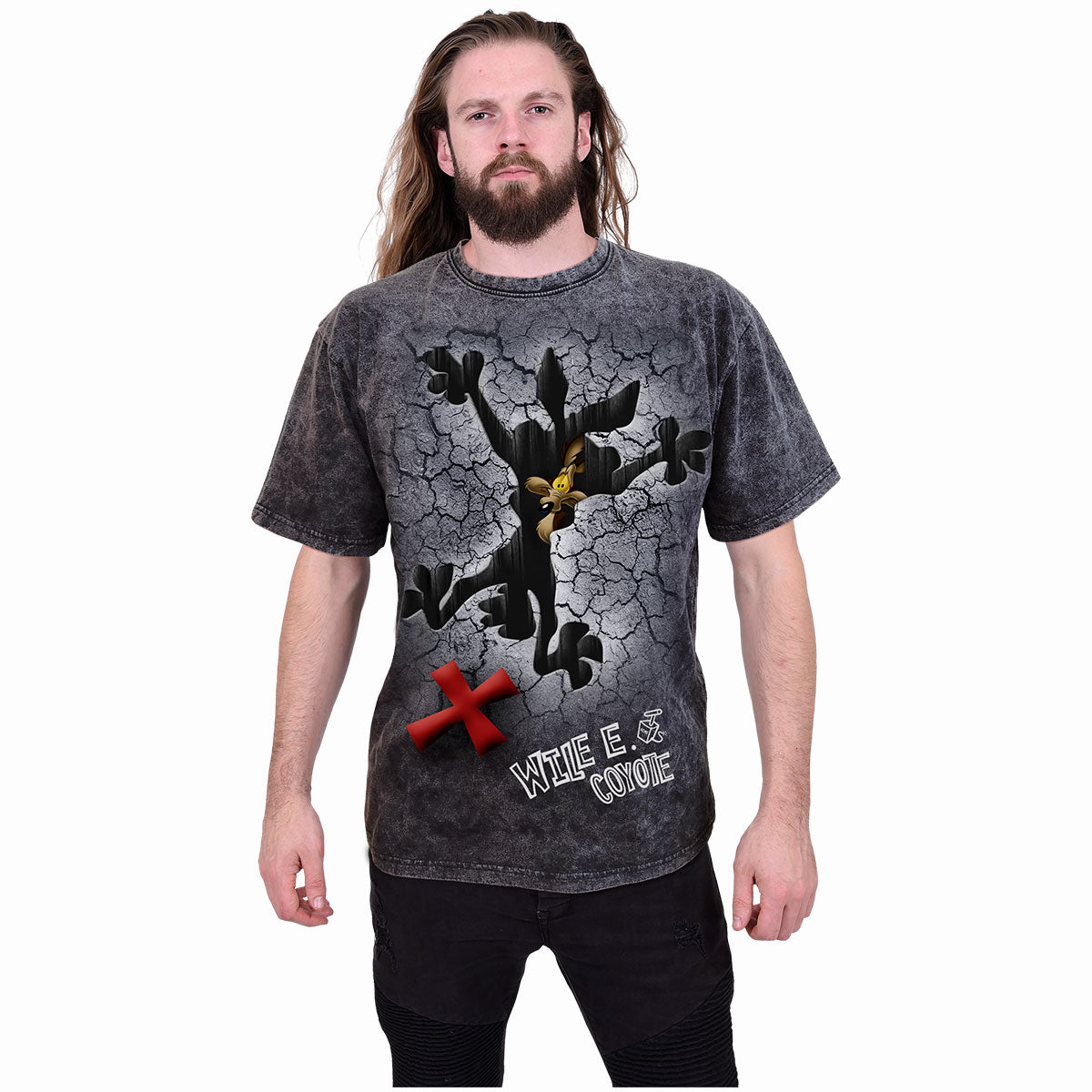 COYOTE - MISSED THE SPOT - Camiseta Lavado Ácido
