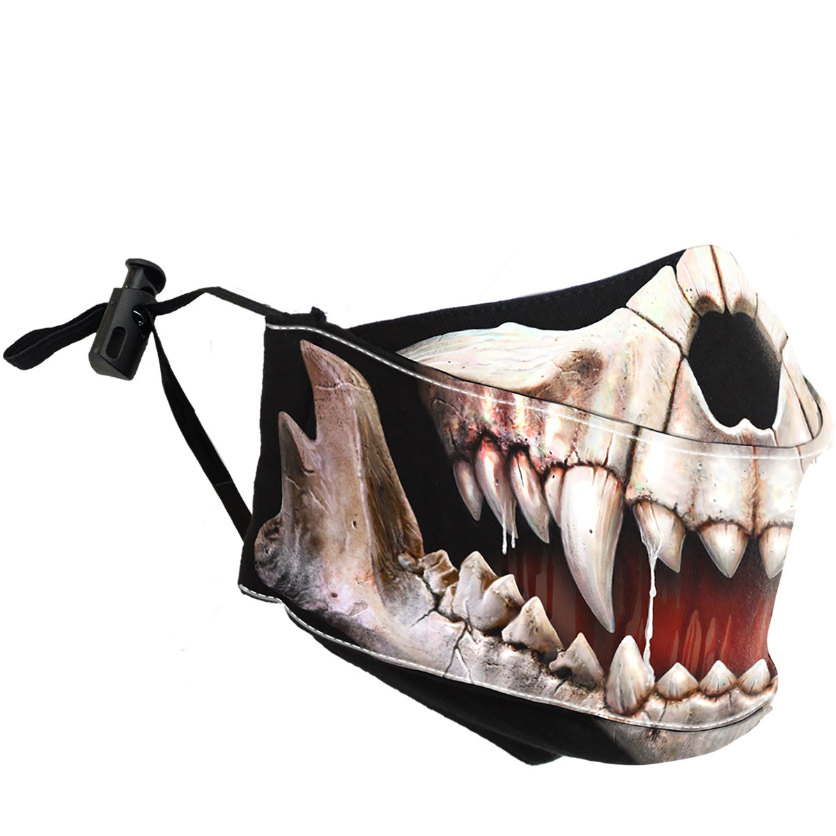 ROCK JAW - Máscara de Moda de Algodón Premium con Ajustador