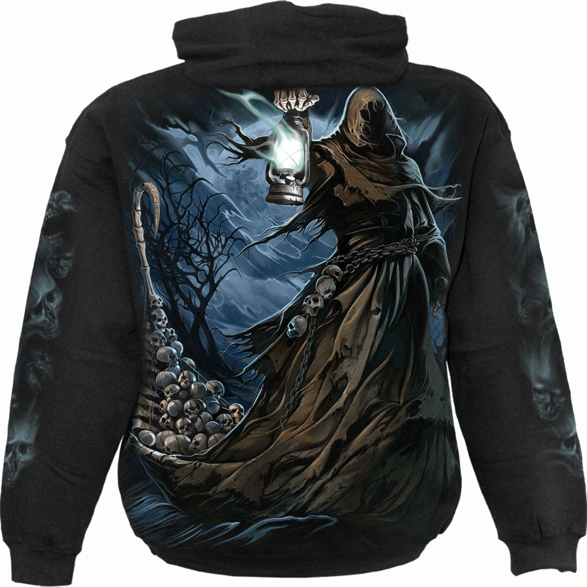 FERRYMAN - Sudadera con capucha Negra
