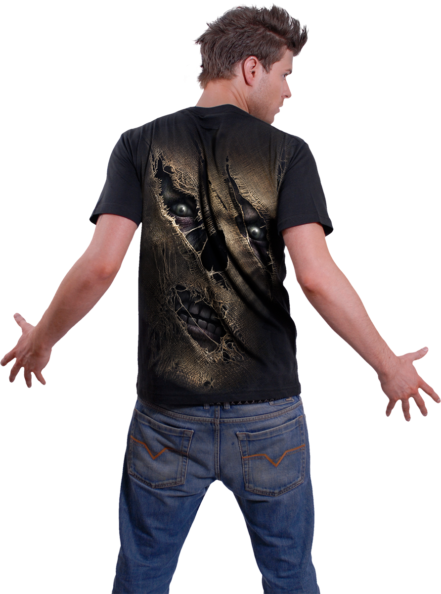 THREAD SCARE - Camiseta Negra